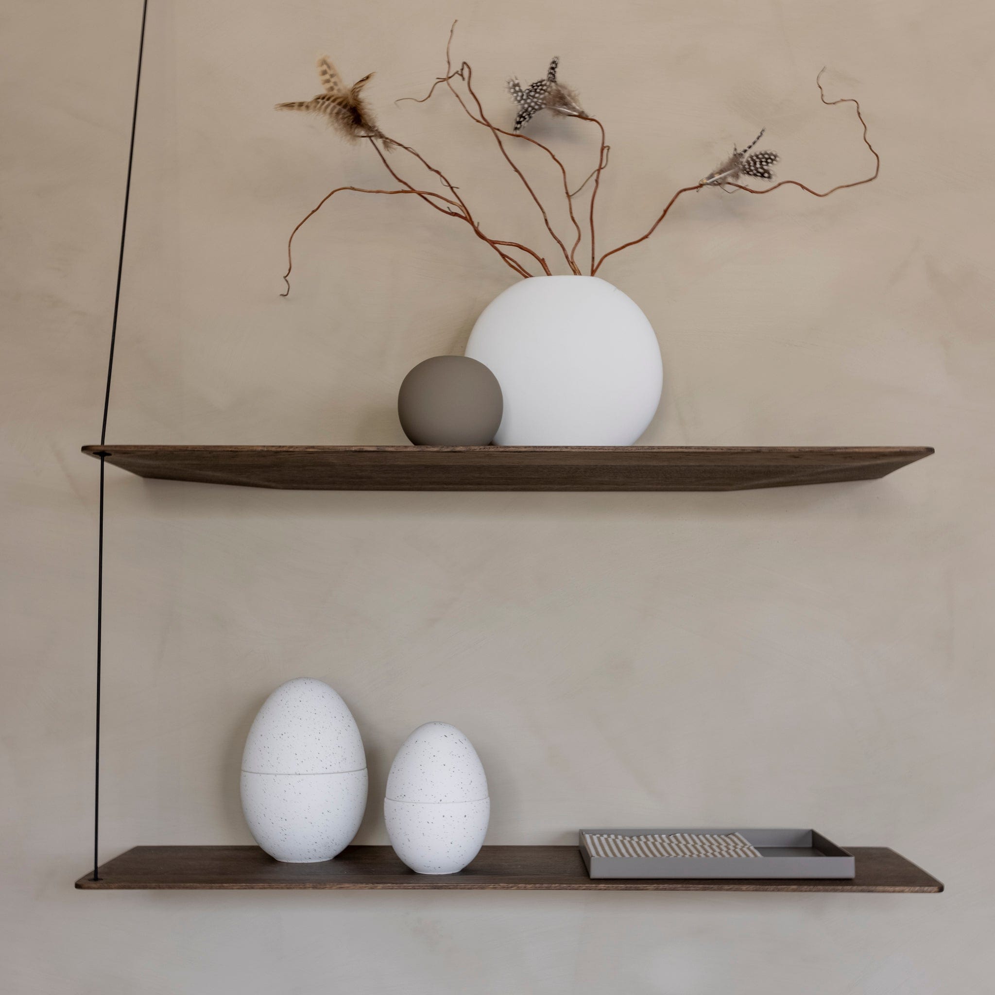 Bonbonniere Schale Ei - weiß