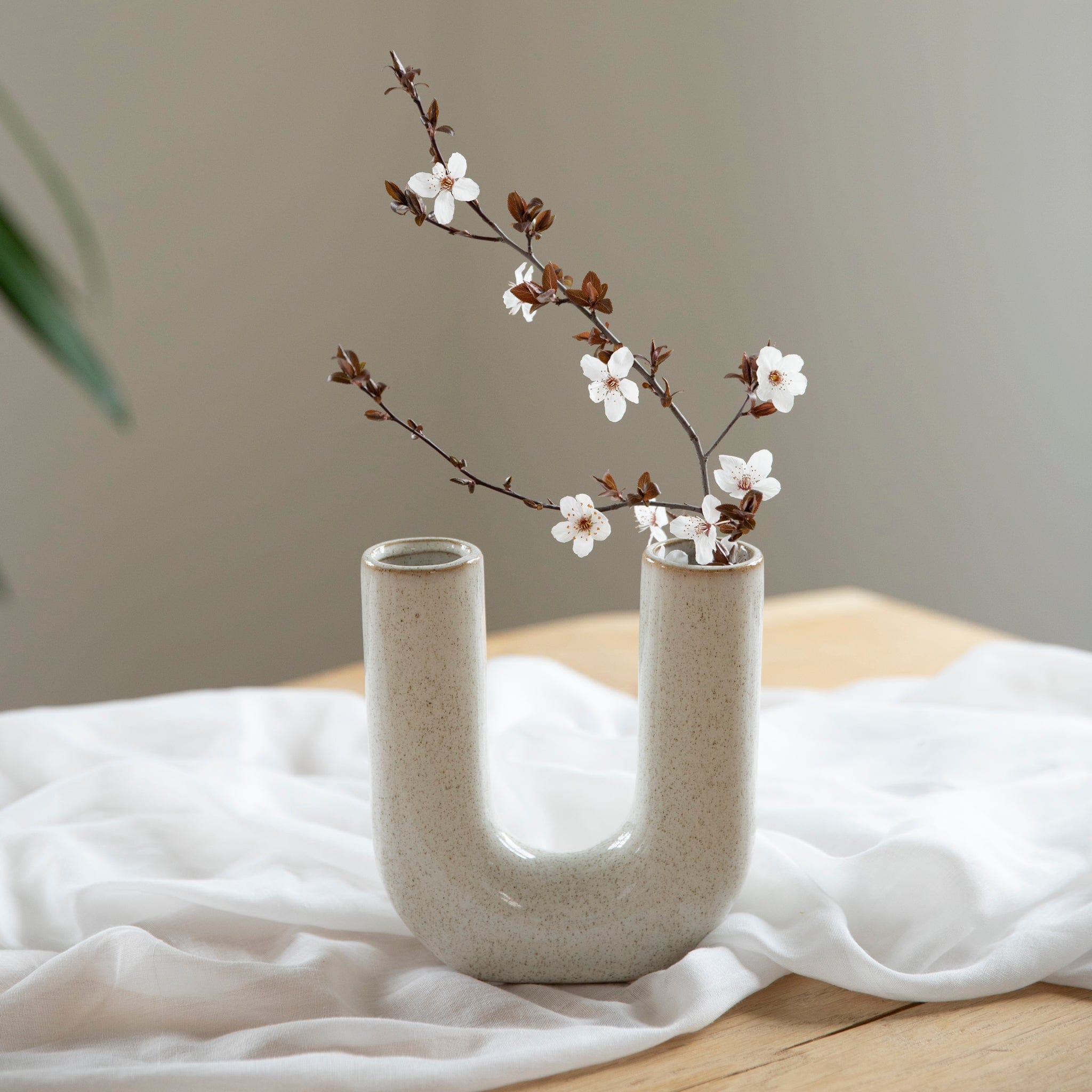 Vase Hector U - rainy day grey