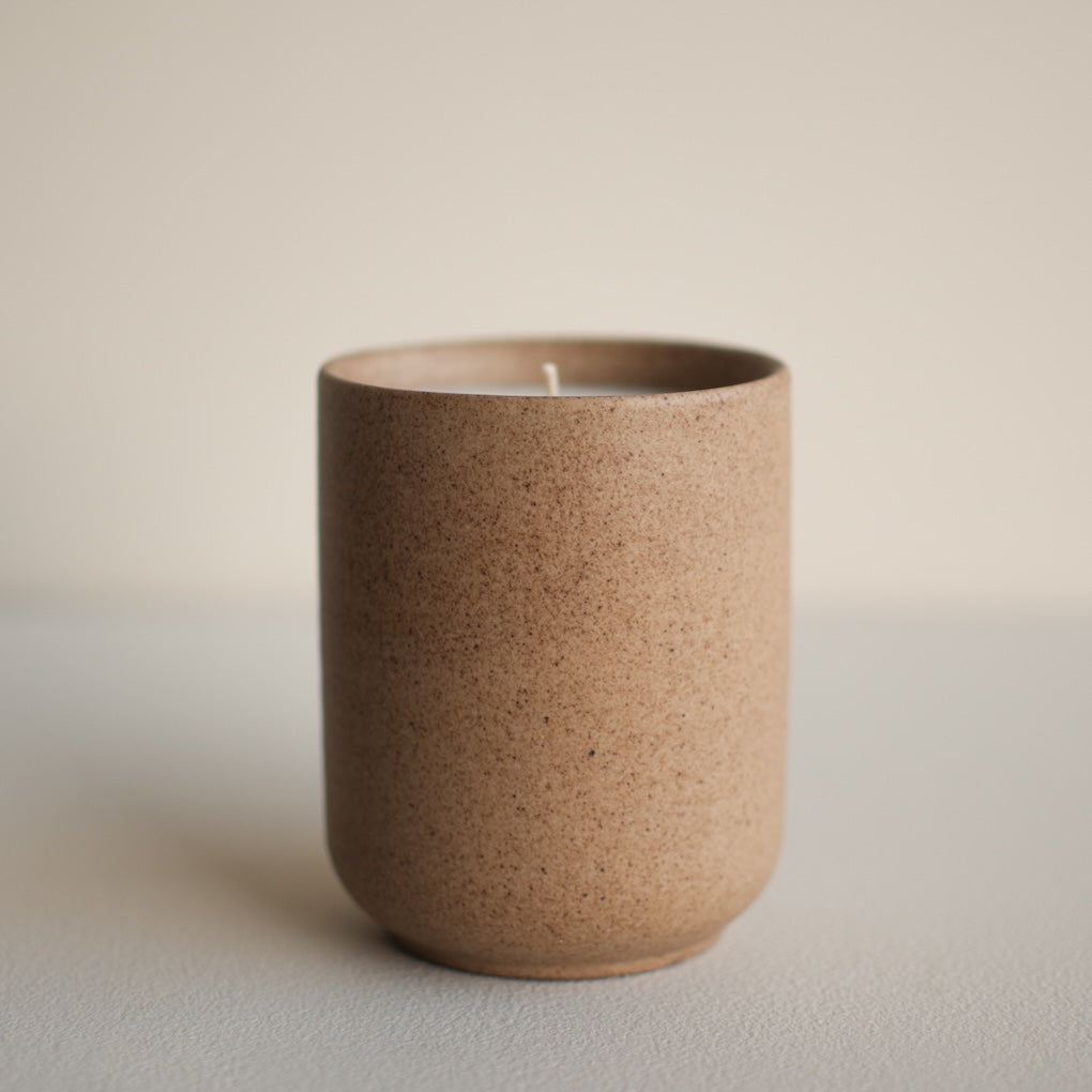 Duftkerze Burn - beige