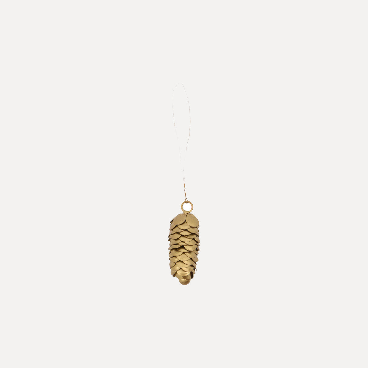 Dekoanhänger Cone 2er Set - gold