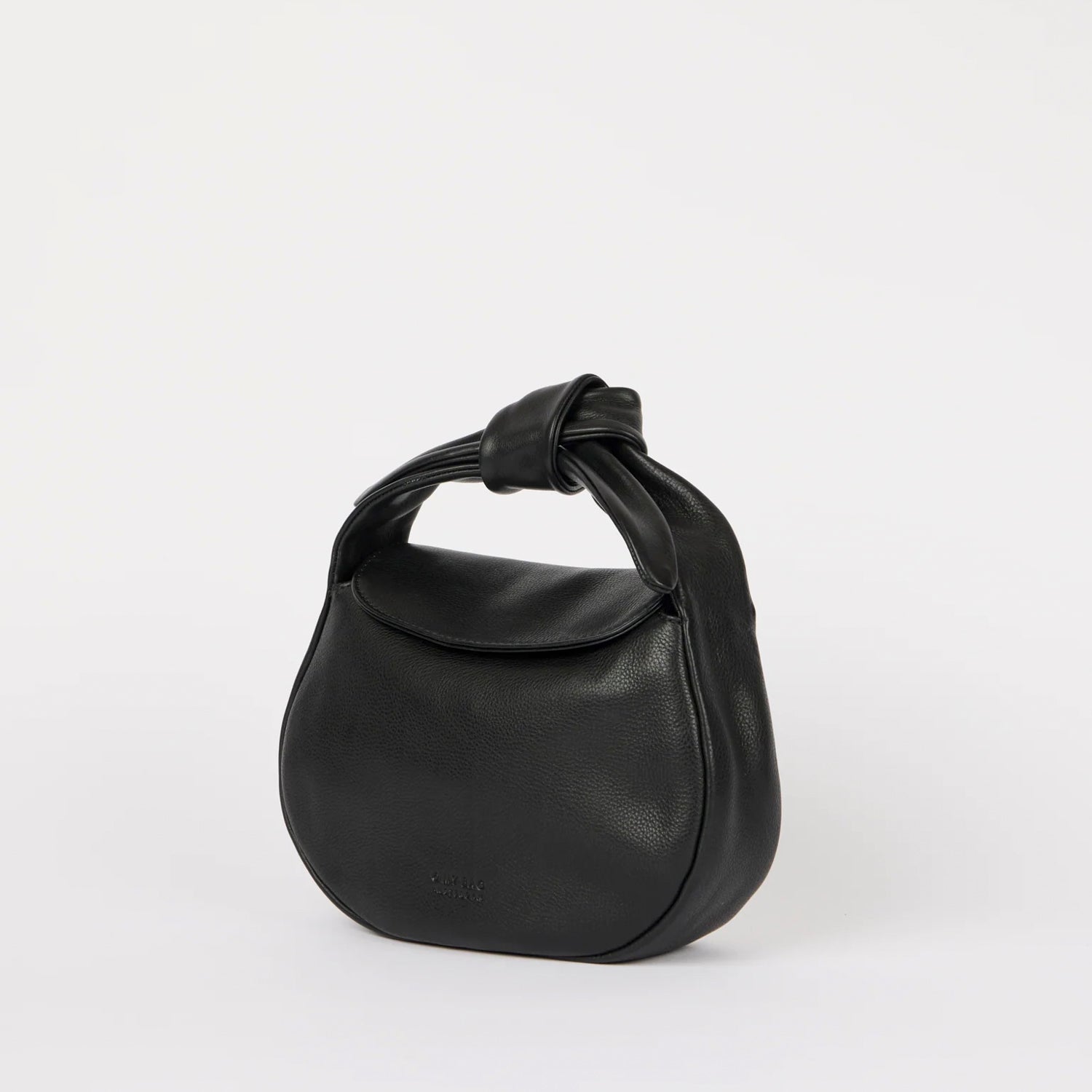 Coco Croissant Tasche - Leder Schwarz