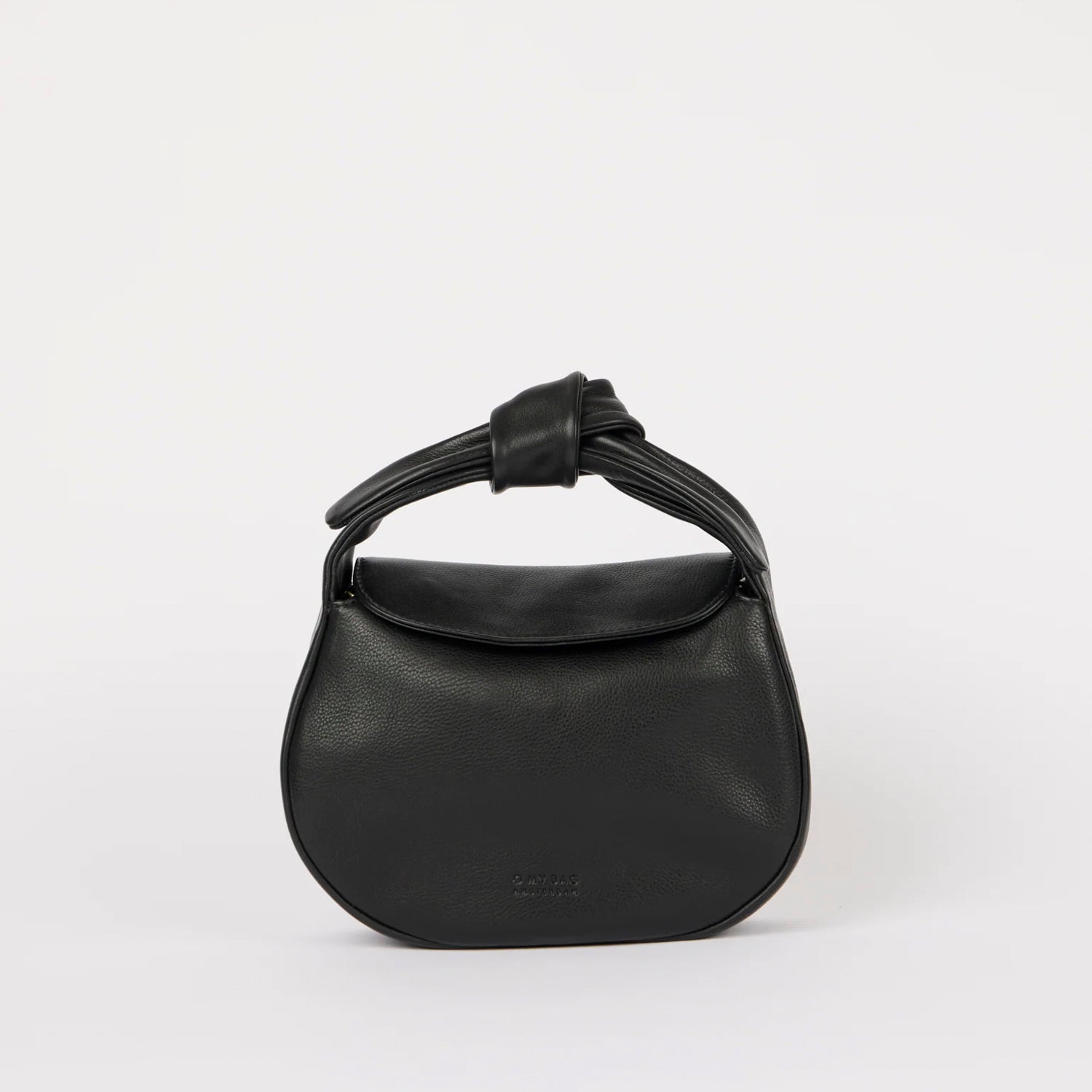 Coco Croissant Tasche - Leder Schwarz