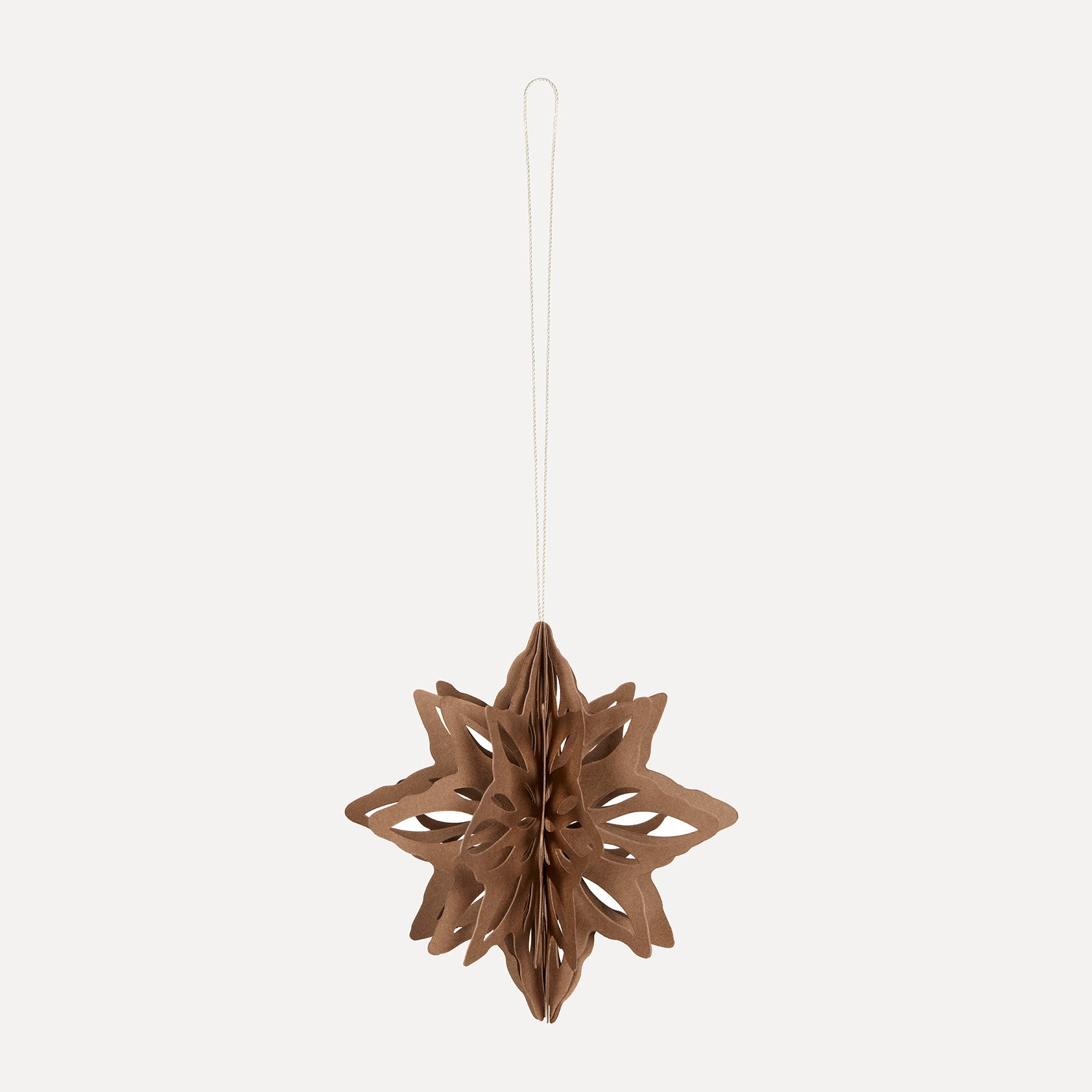 Anhänger Nova Star 2er Set - coffee