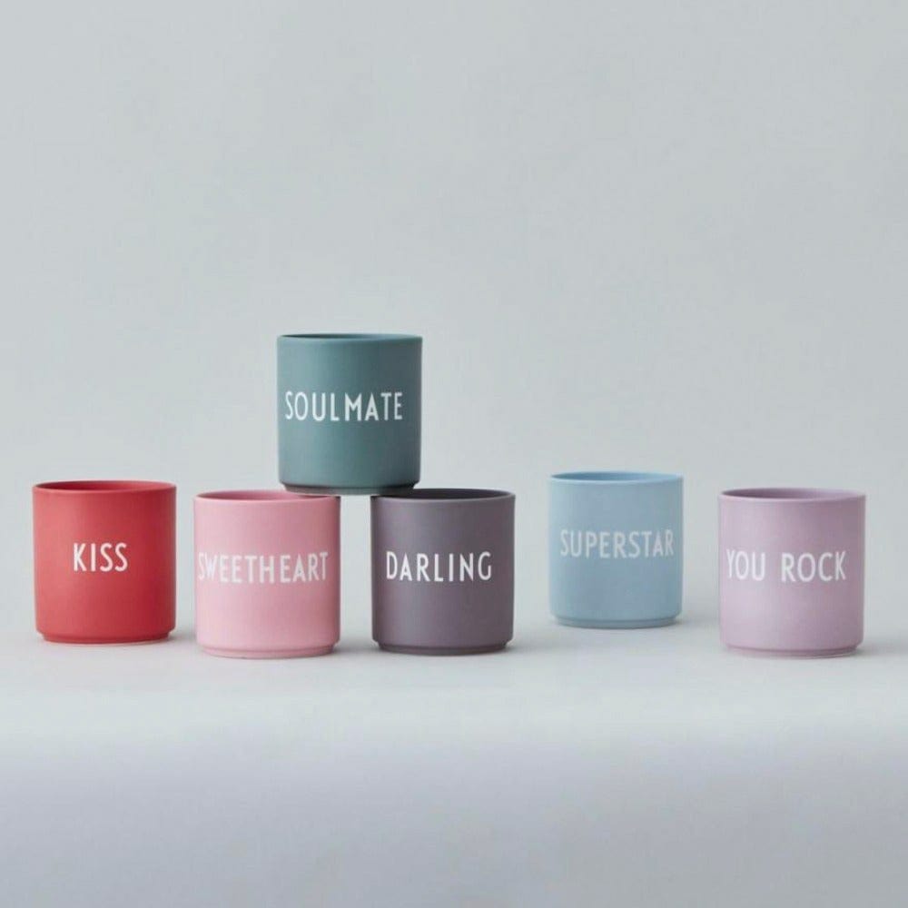 Design Letters Becher SOULMATE - blau