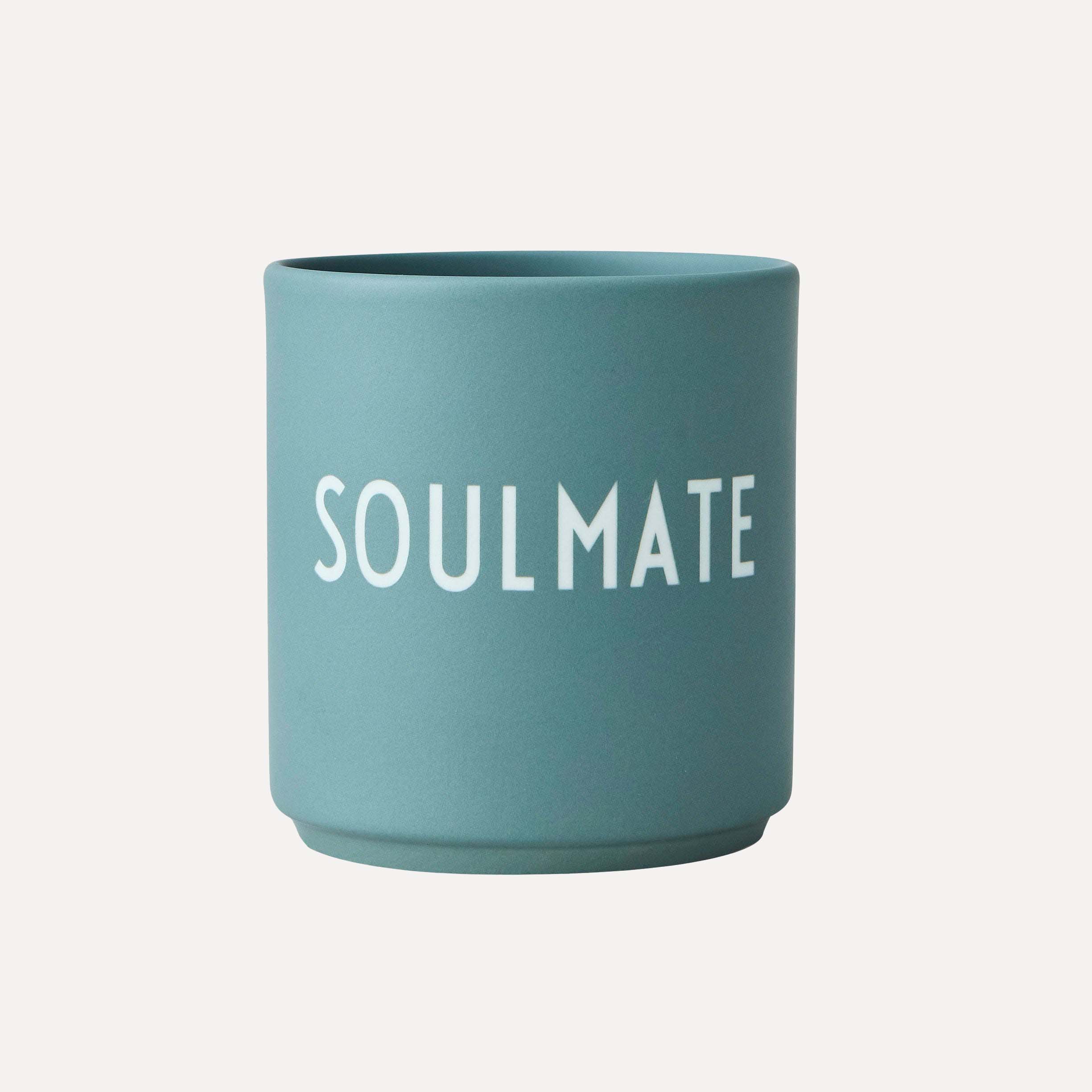Design Letters Becher SOULMATE - blau