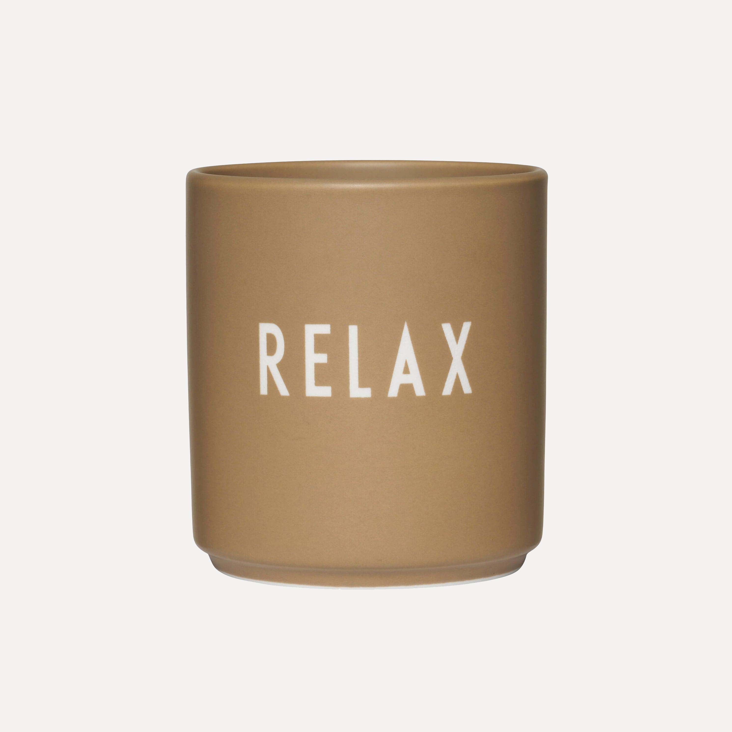 Design Letters Becher RELAX - camel