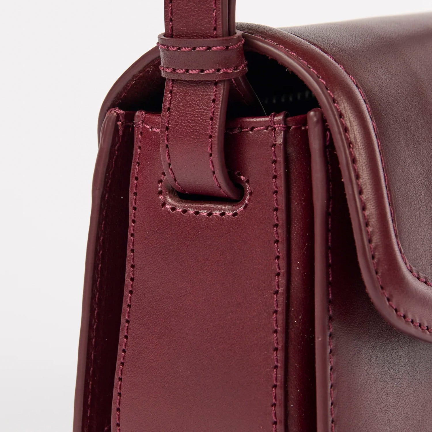 Kendalini Tasche - Leder Dark Cherry