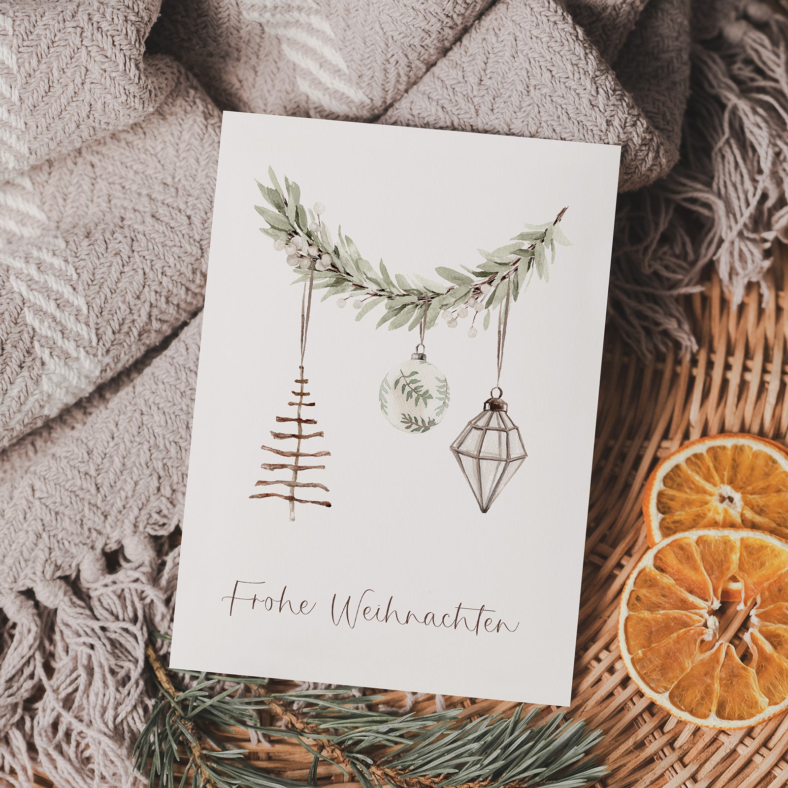 Weihnachtskarten - Digitaler Download Gratis