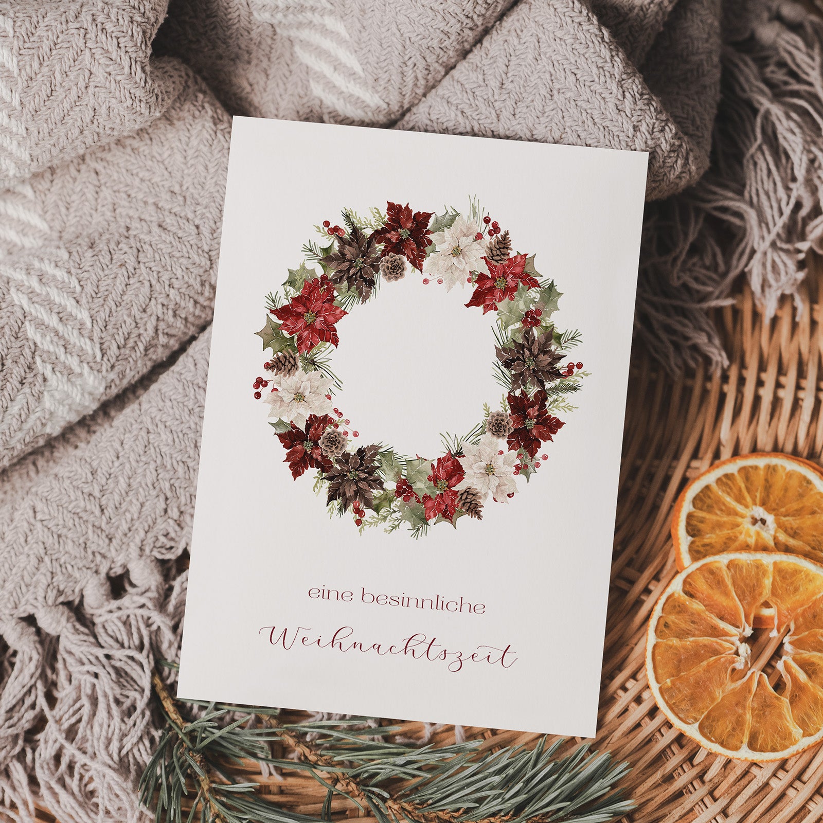Weihnachtskarten - Digitaler Download Gratis