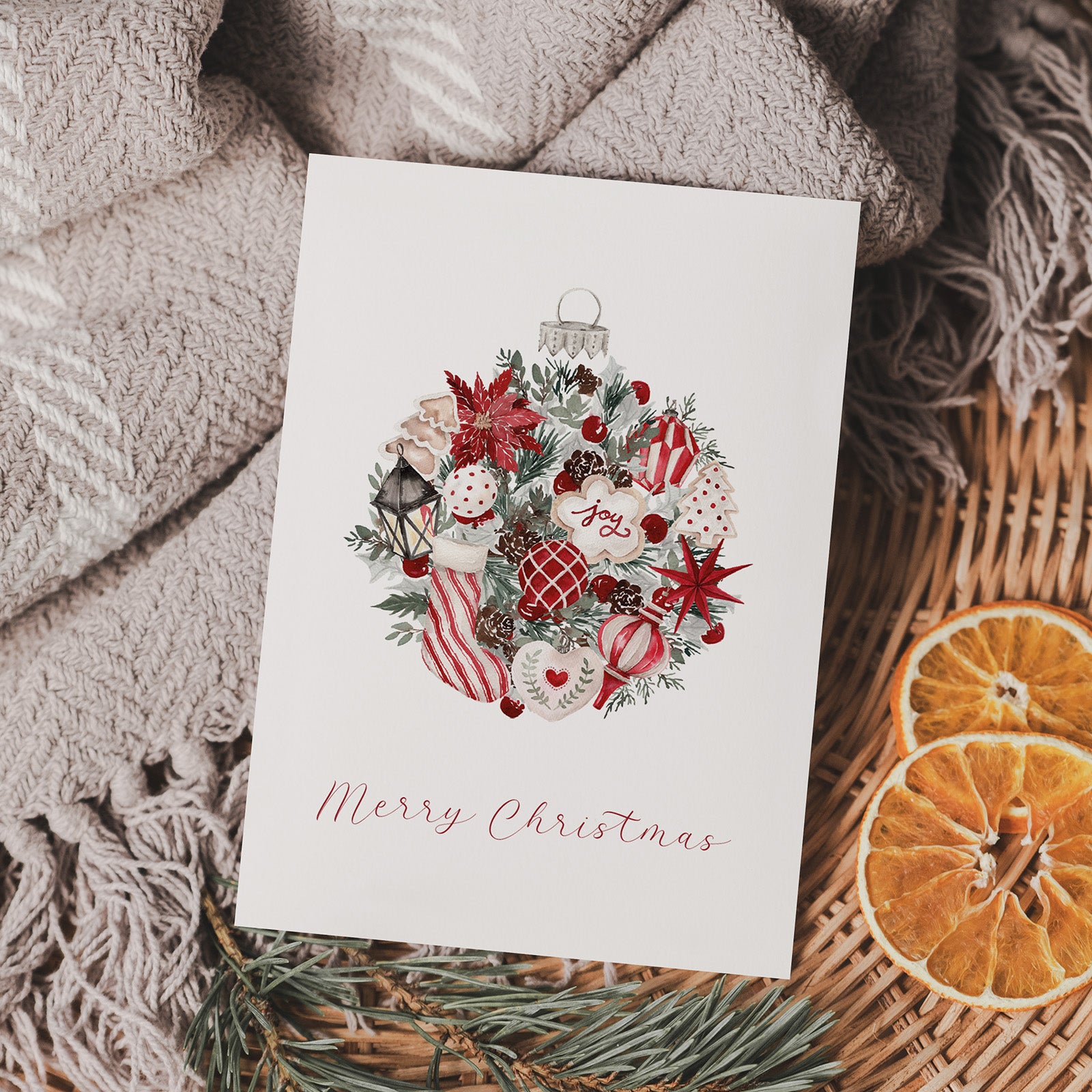 Weihnachtskarten - Digitaler Download Gratis