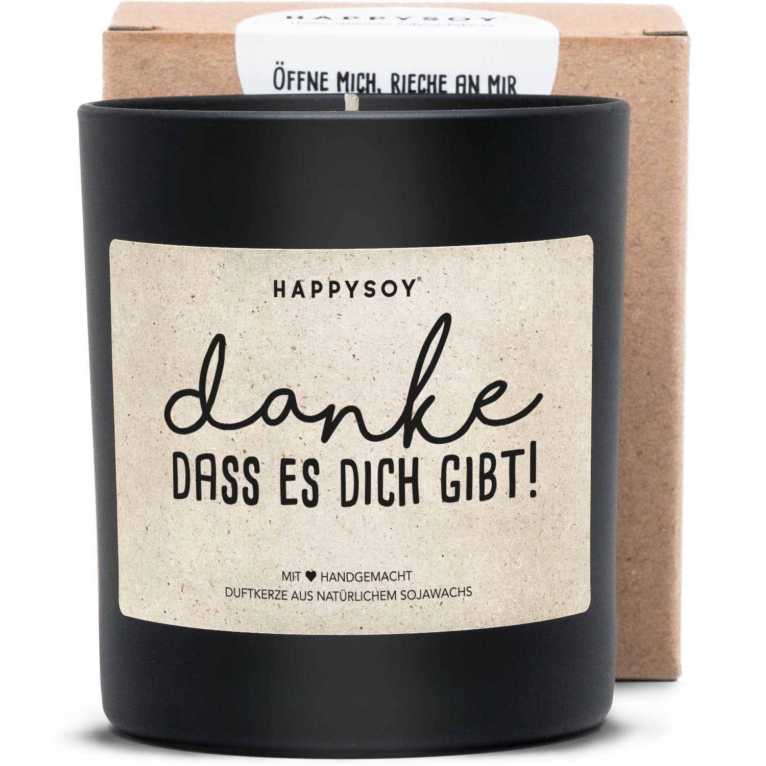 Duftkerze 220g - Danke, dass es dich gibt