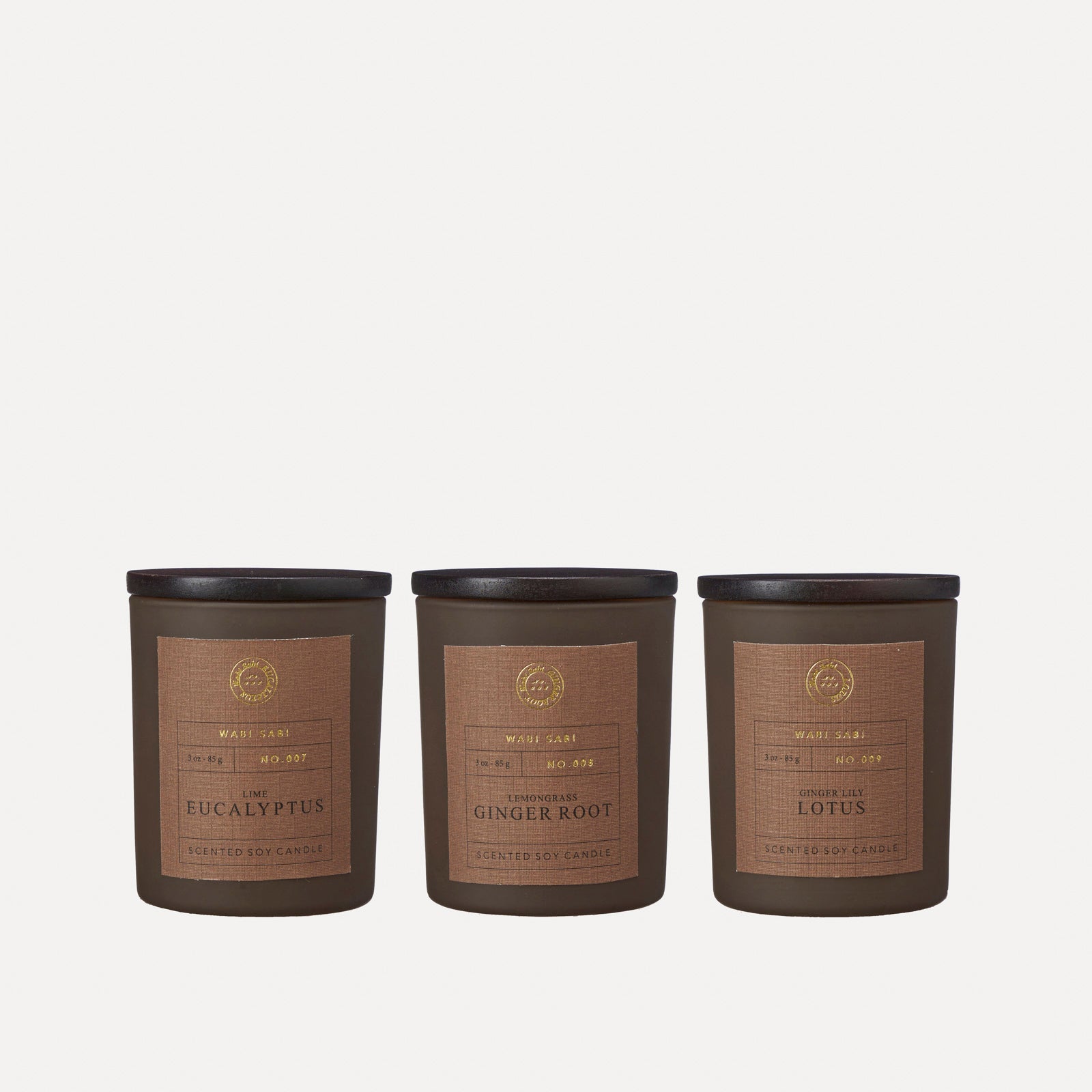 Duftkerzen 3er Set - Wabi Sabi