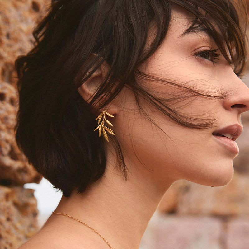 Ohrringe Elaia - gold