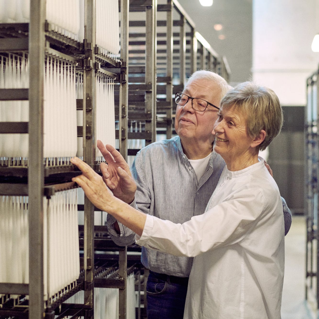 Ester & Erik Stabkerzen 32cm 4er Set - 44 wine