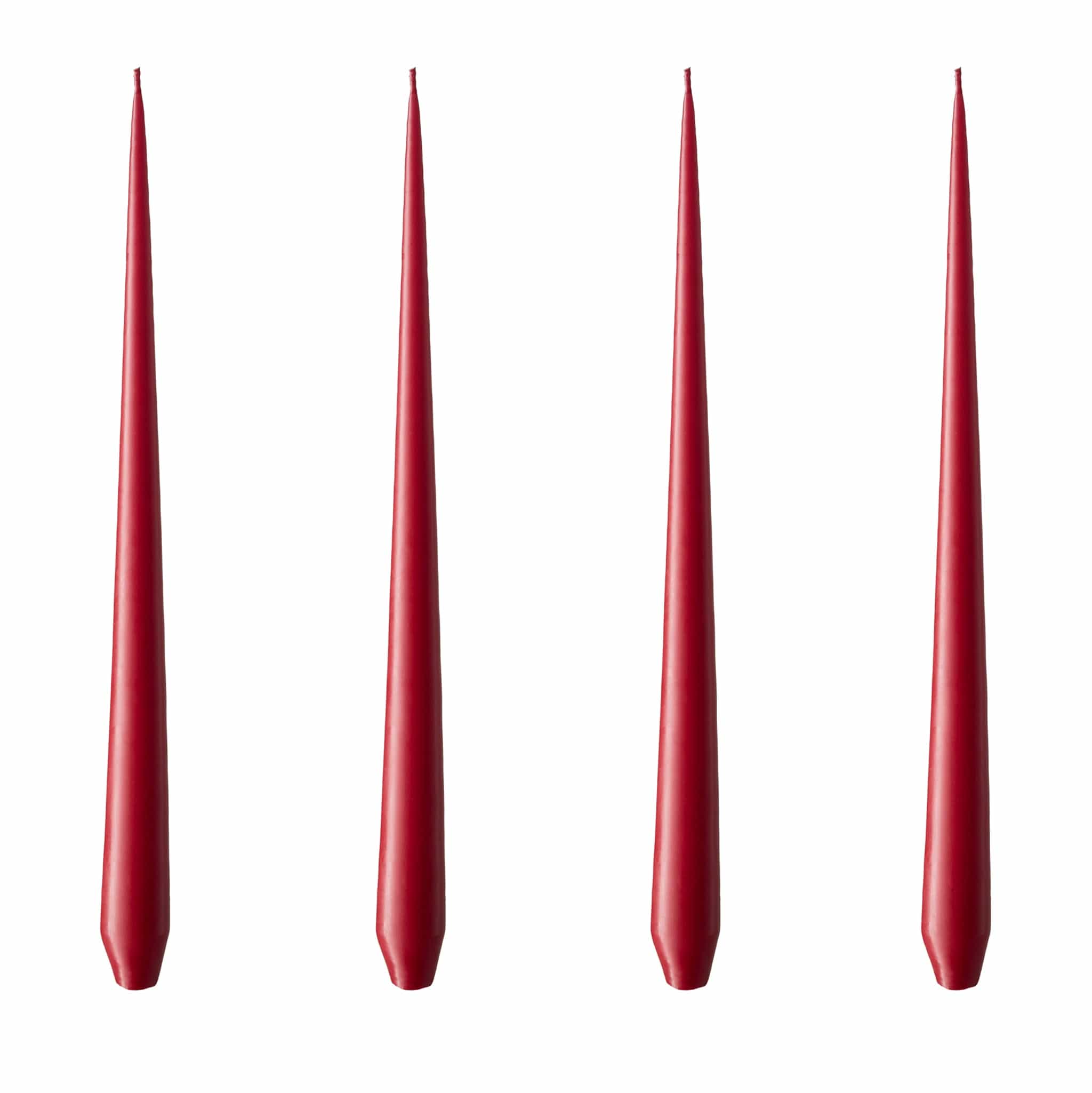 Ester & Erik Stabkerzen 32cm 4er Set - 36 winter berry
