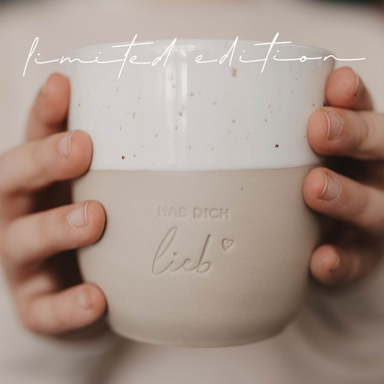 Becher Hab Dich Lieb - Limited Edition