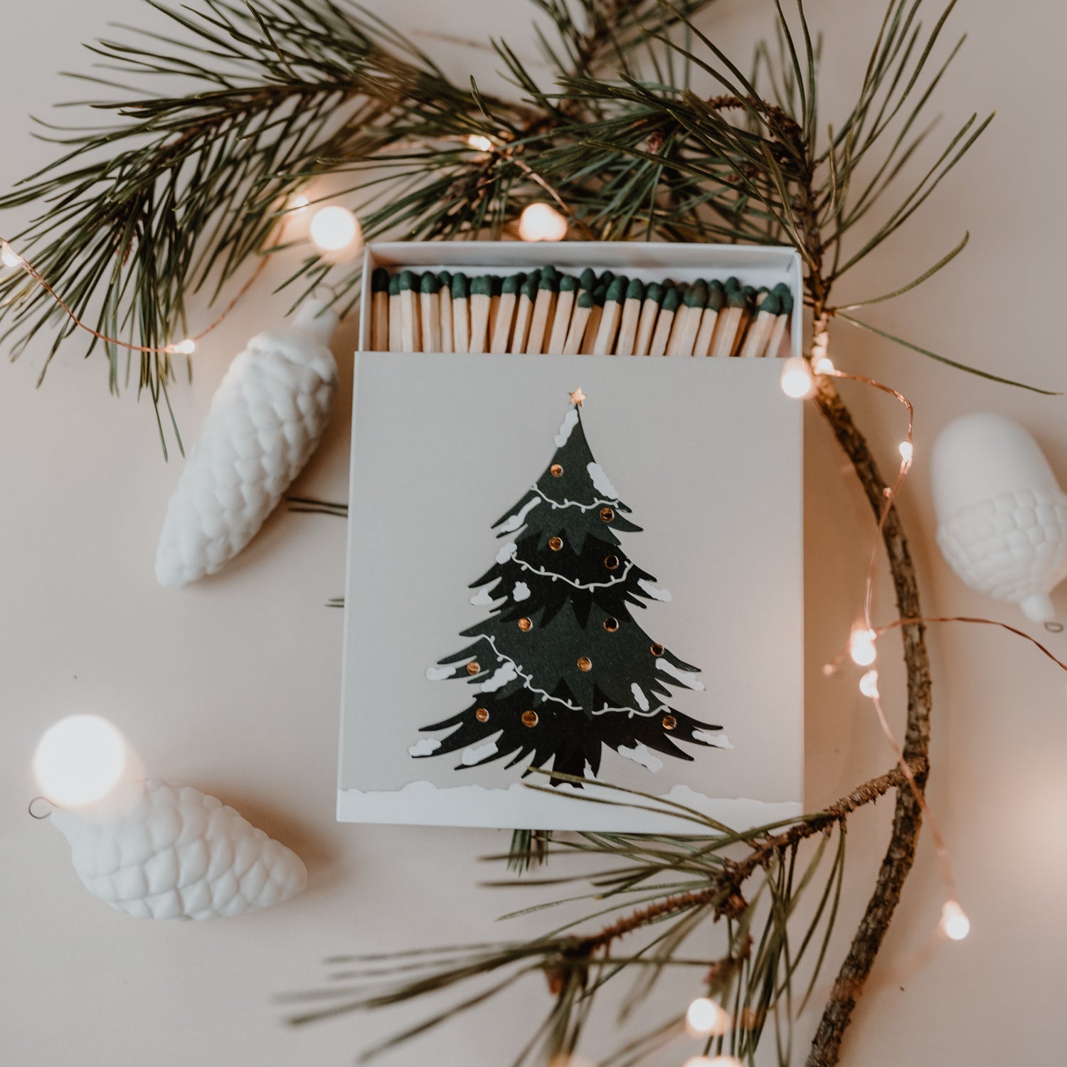 Streichhölzer Weihnachten & Tannenbaum