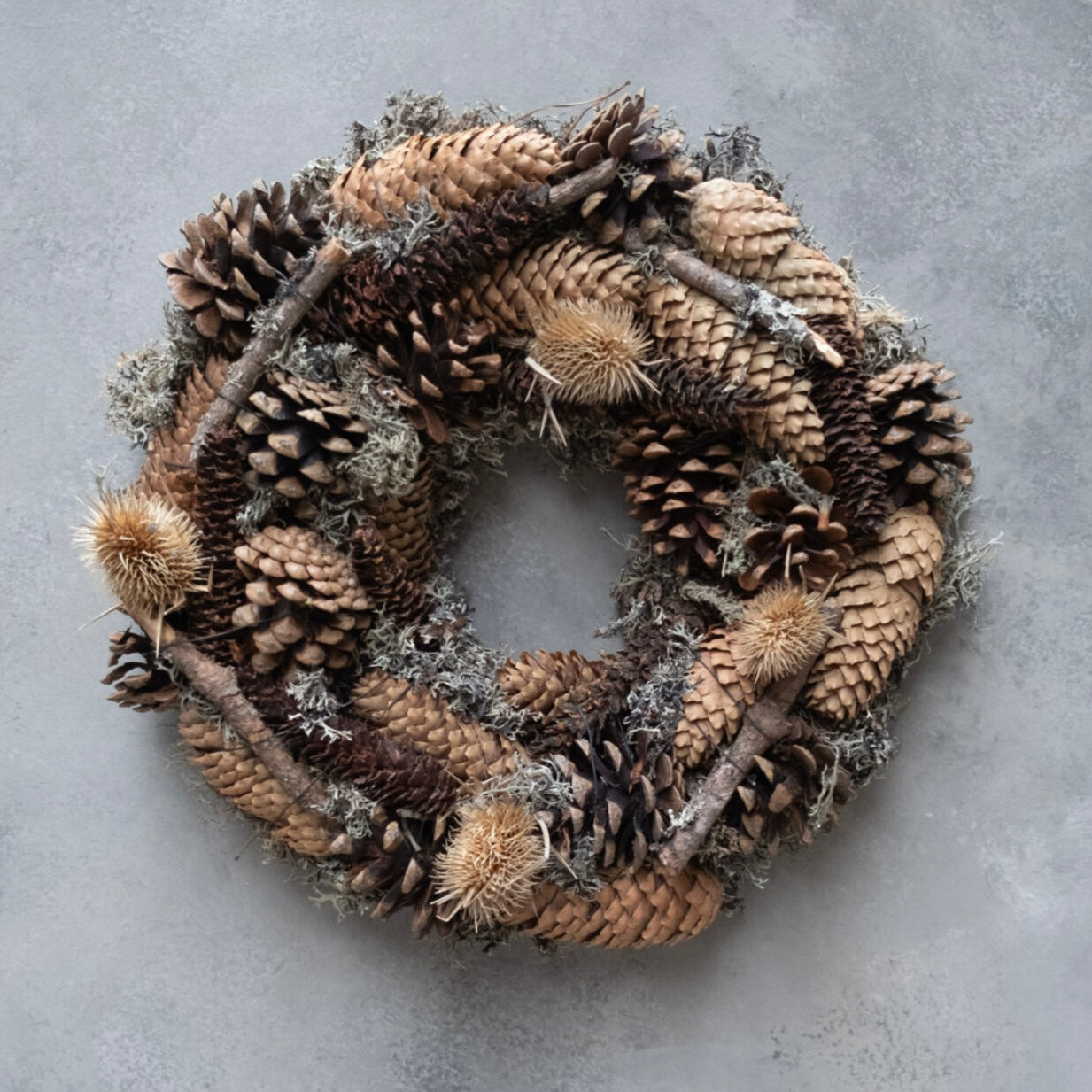 Kranz Olav - grau braun