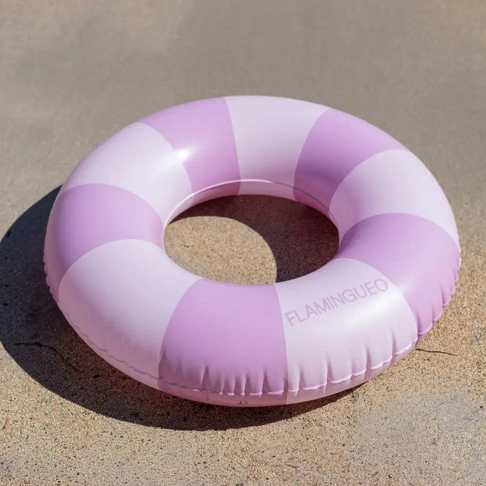 Kids Schwimmring Streifen - berry