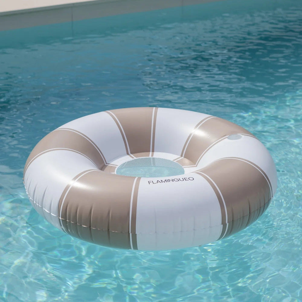 Schwimmring mit Netz XL - beige