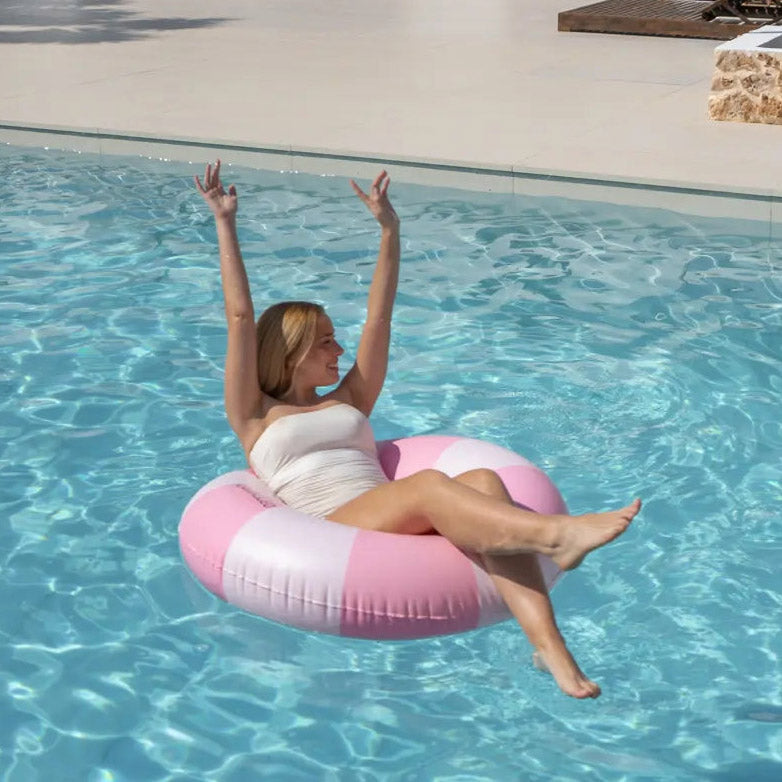 Schwimmring Lula Streifen - rosa