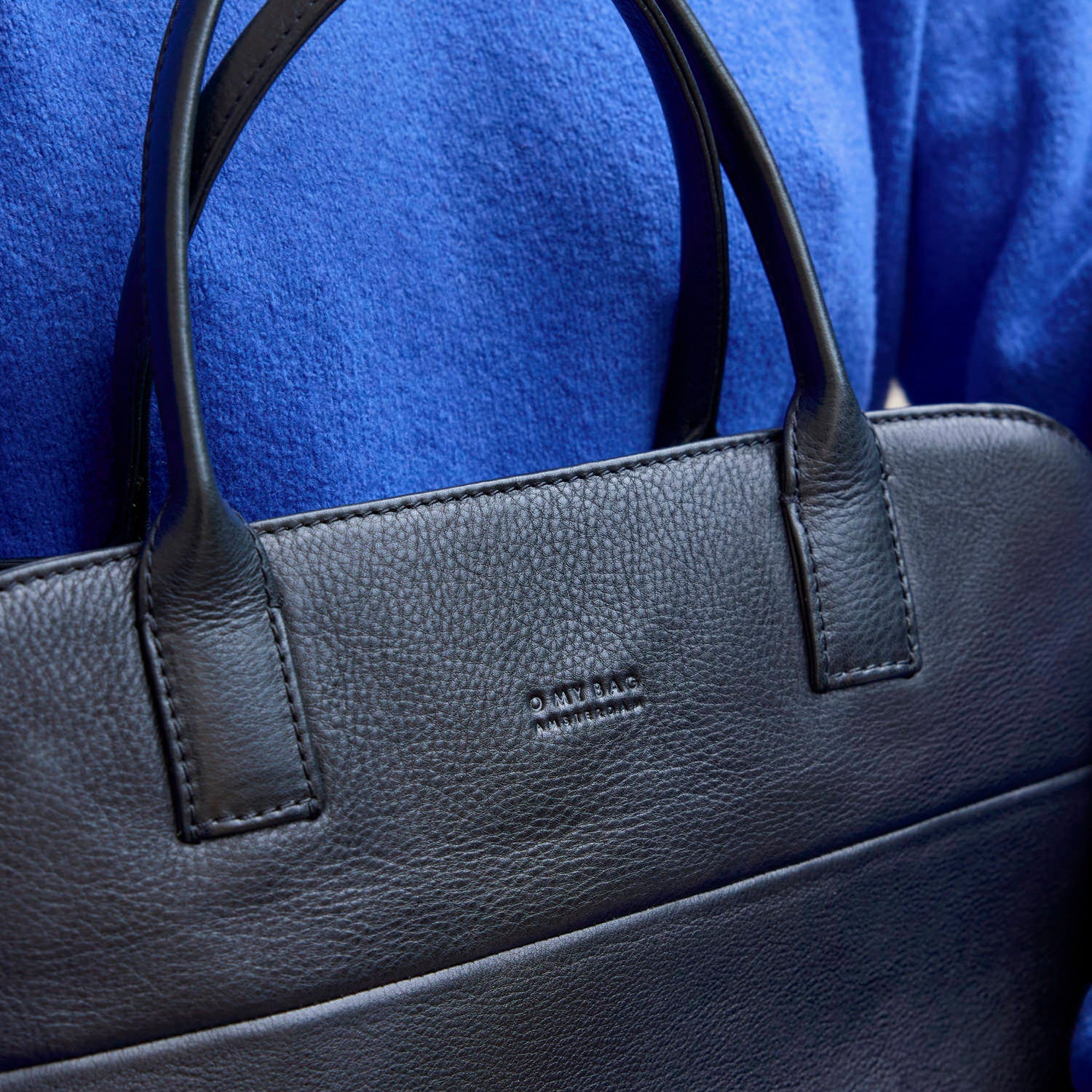 Rita Tasche - Leder Schwarz mit 2 Straps