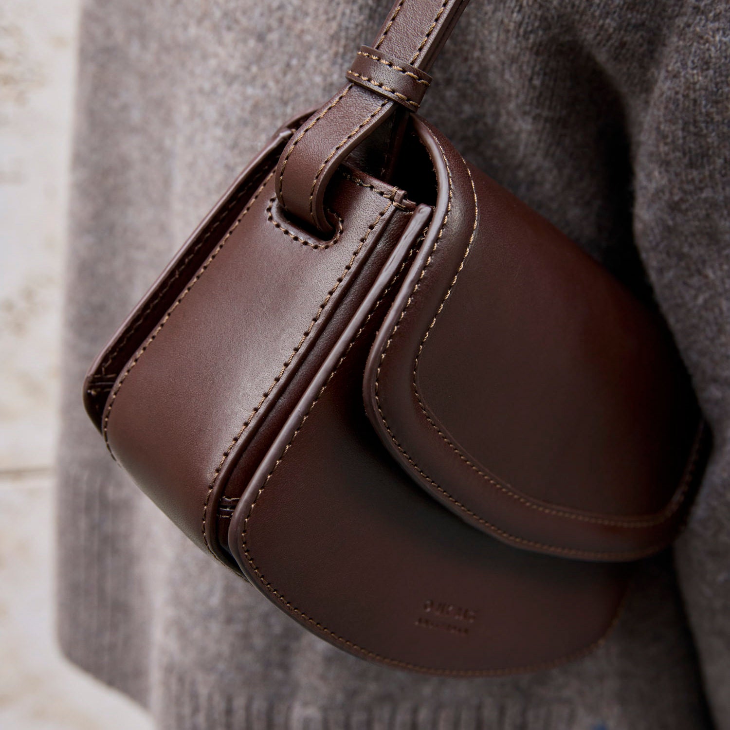 Kendalini Tasche - Leder Chocolate