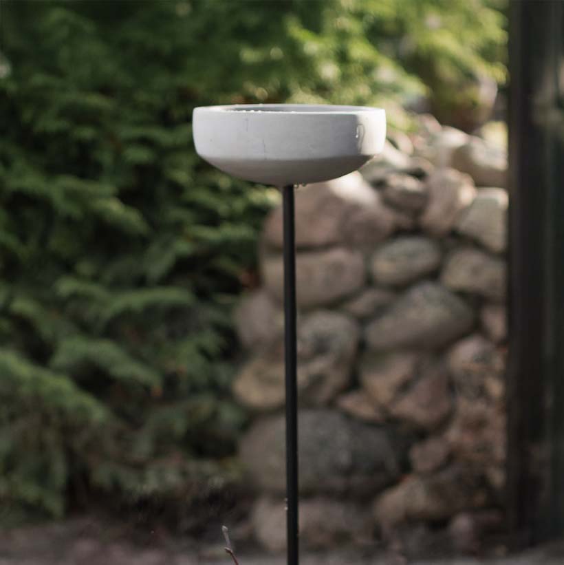 Metallstecker Garden Bowl