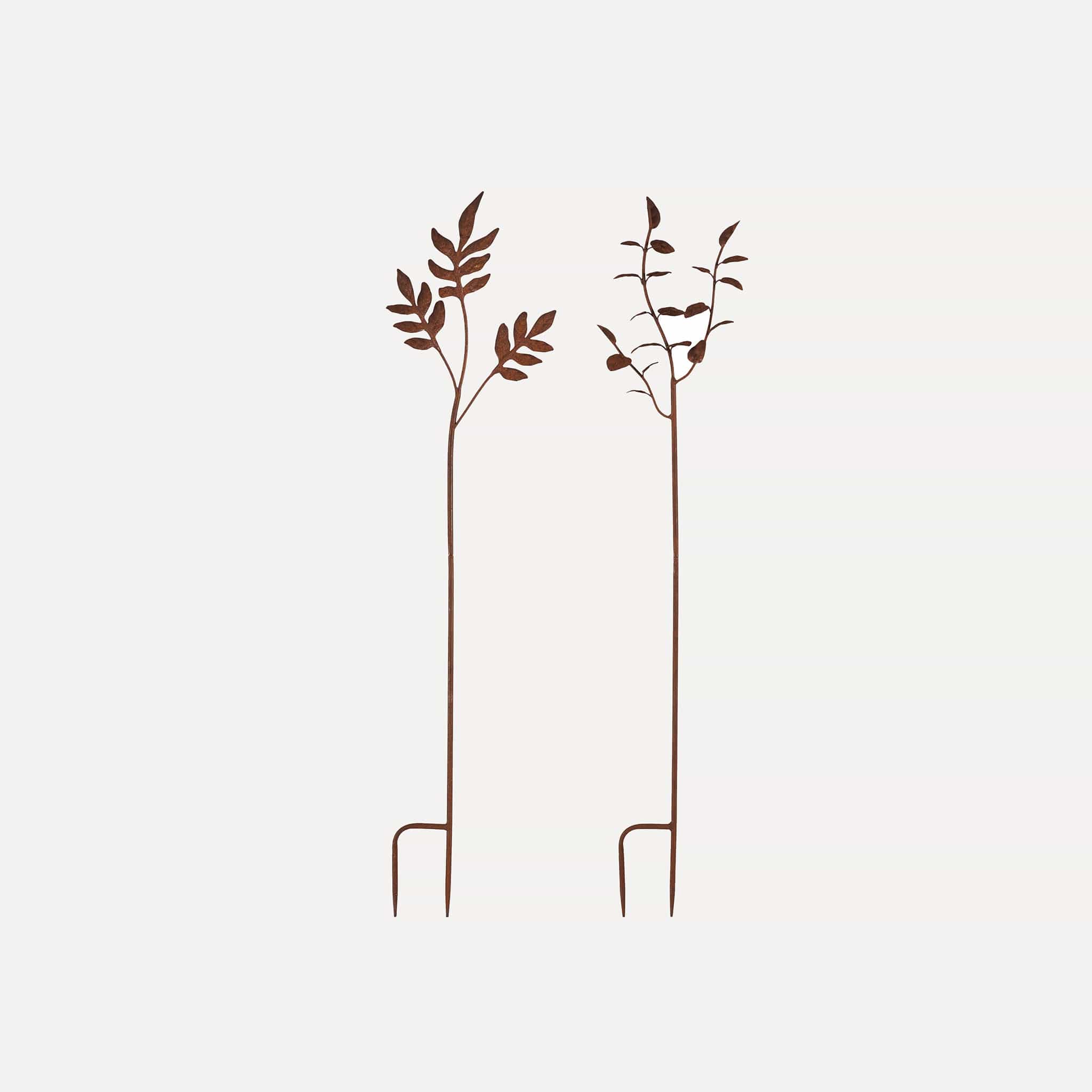 Gartenstecker Flora Rost