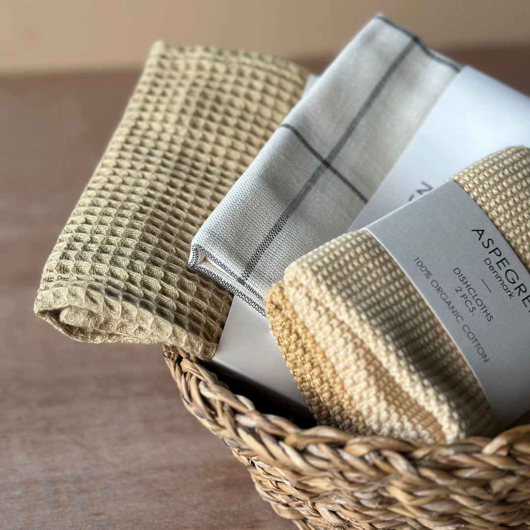 Geschirrtuch North - Khaki Gelb