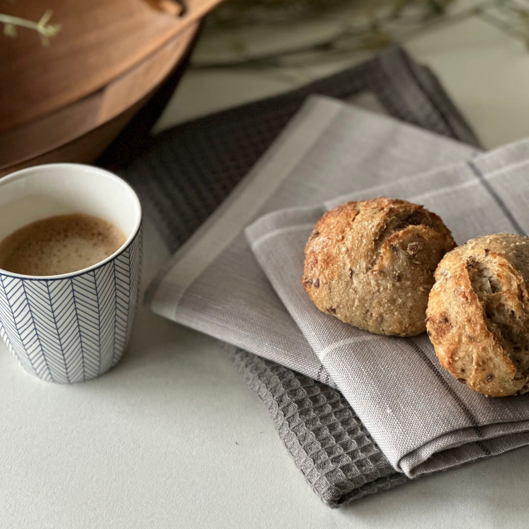 Geschirrtuch North - Dunkelgrau