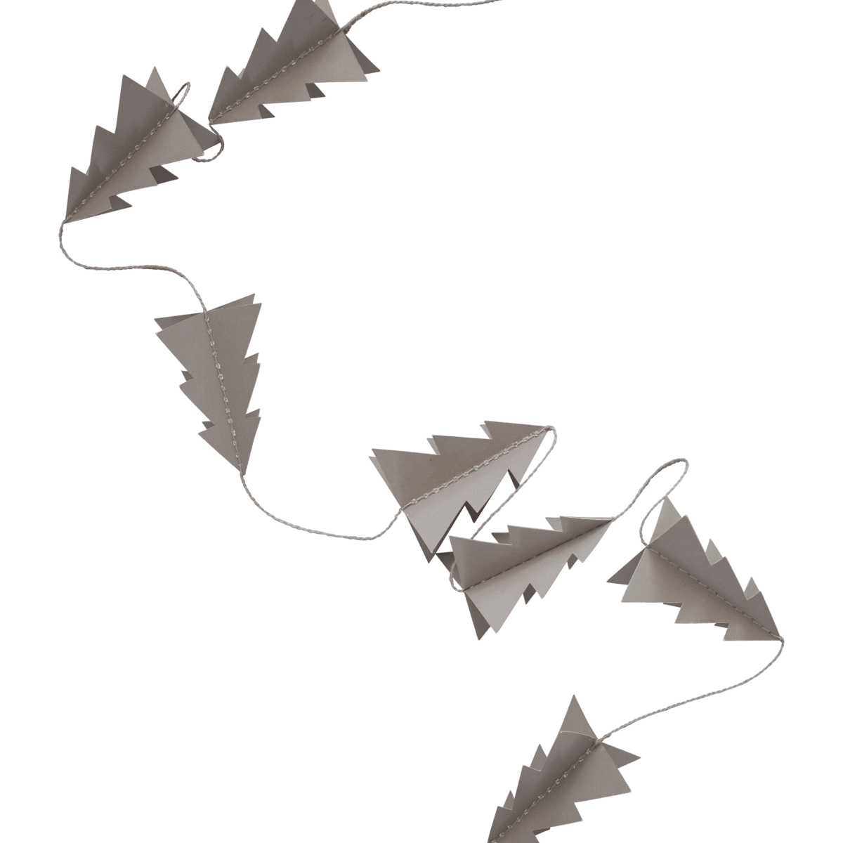 Papiergirlande Tree Tannenbäume