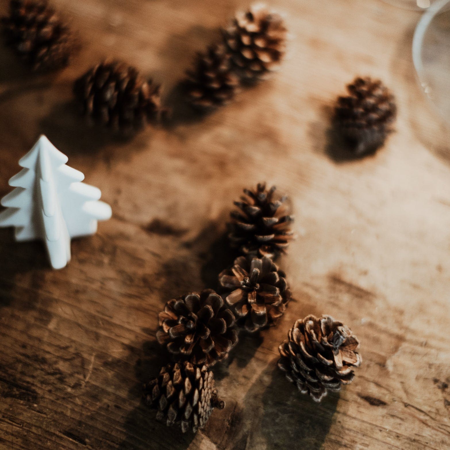 Deko Weihnachtsbaum Granby - weiß