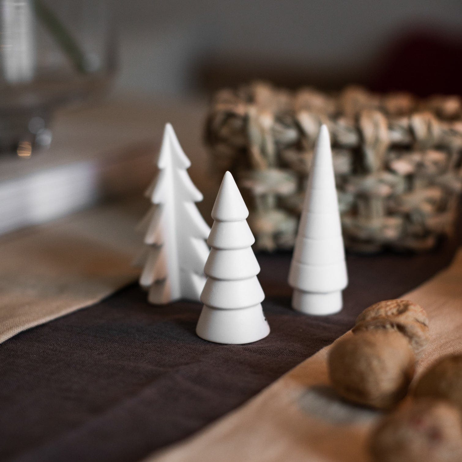 Deko Weihnachtsbaum Granskog - weiß