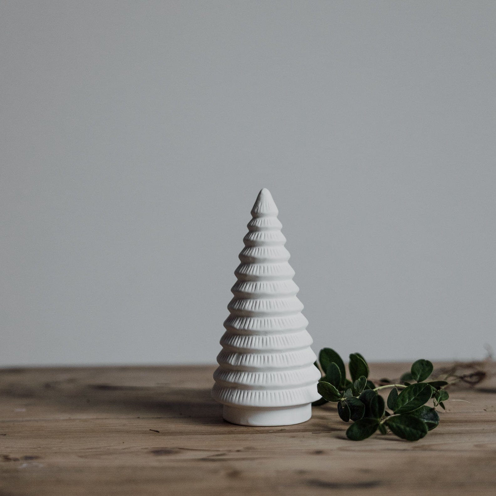 Deko Weihnachtsbaum Grankullen - weiß