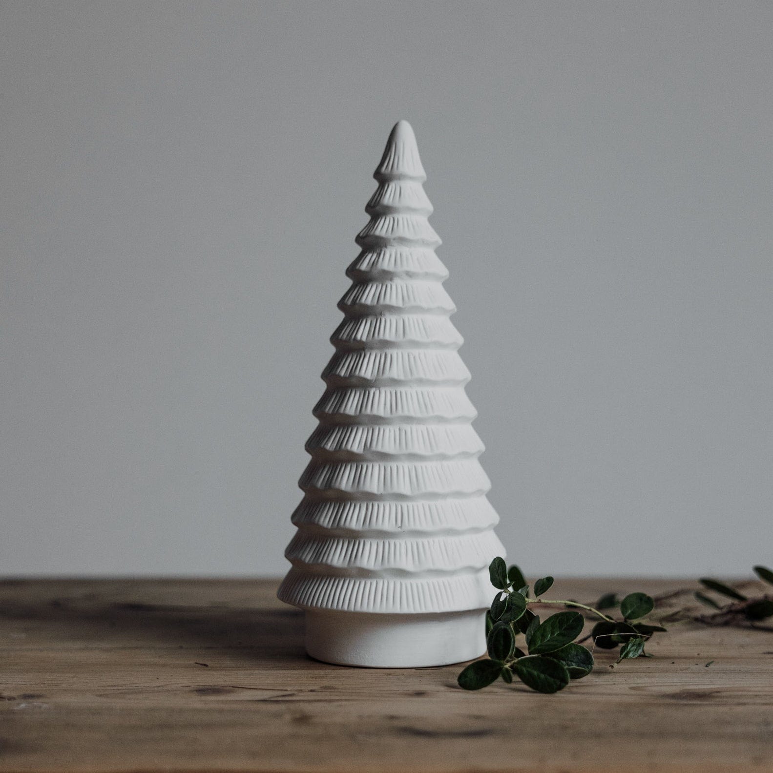 Deko Weihnachtsbaum Grankullen - weiß