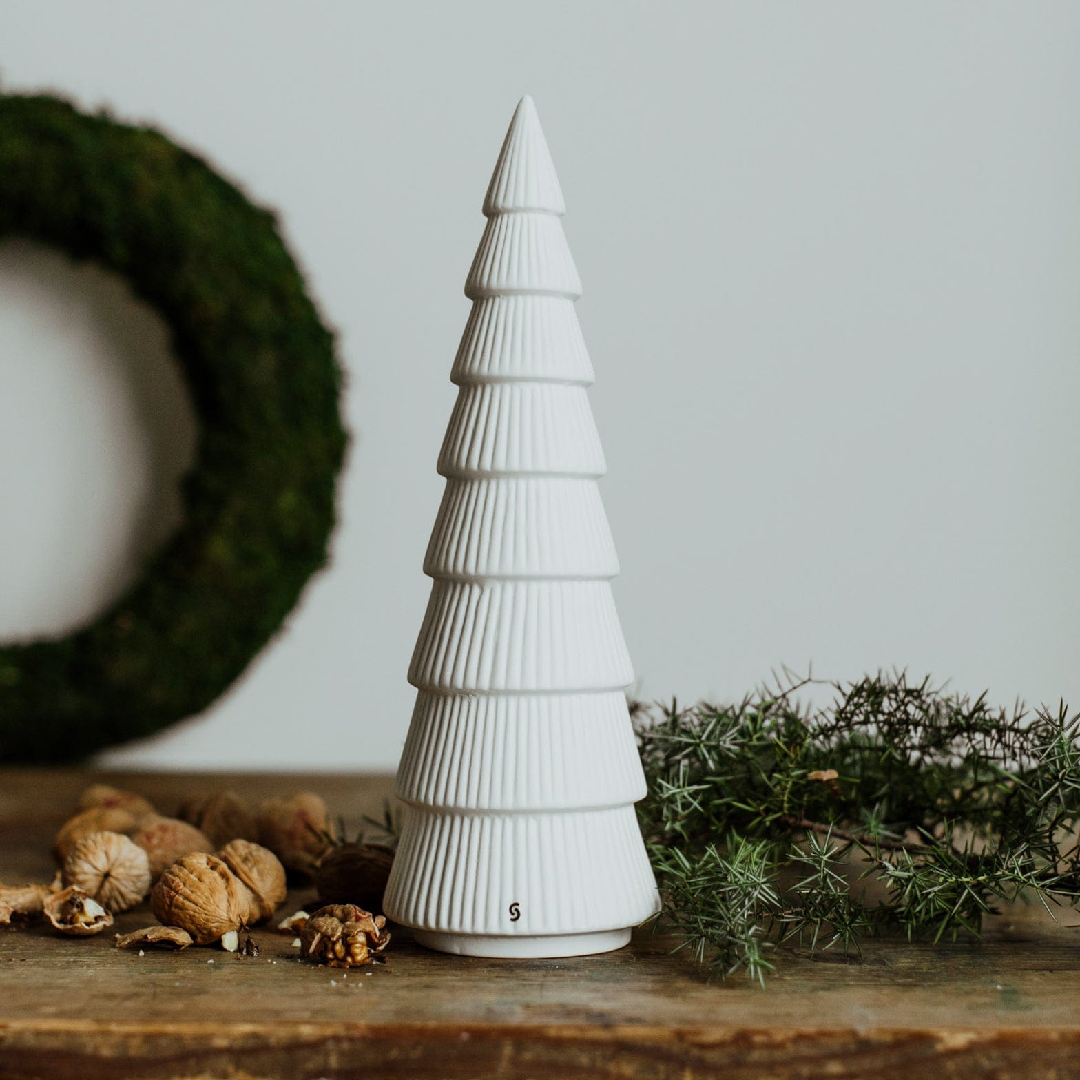 Deko Weihnachtsbaum Gransund - weiß