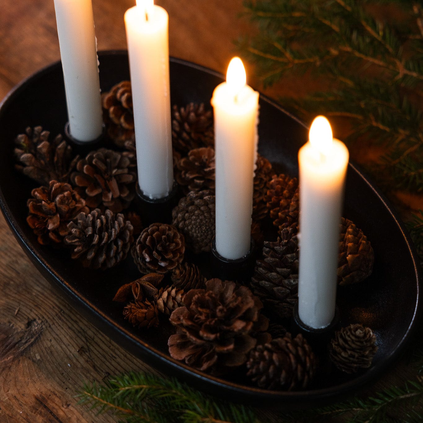 Kerzenhalter Gröndal - schwarz