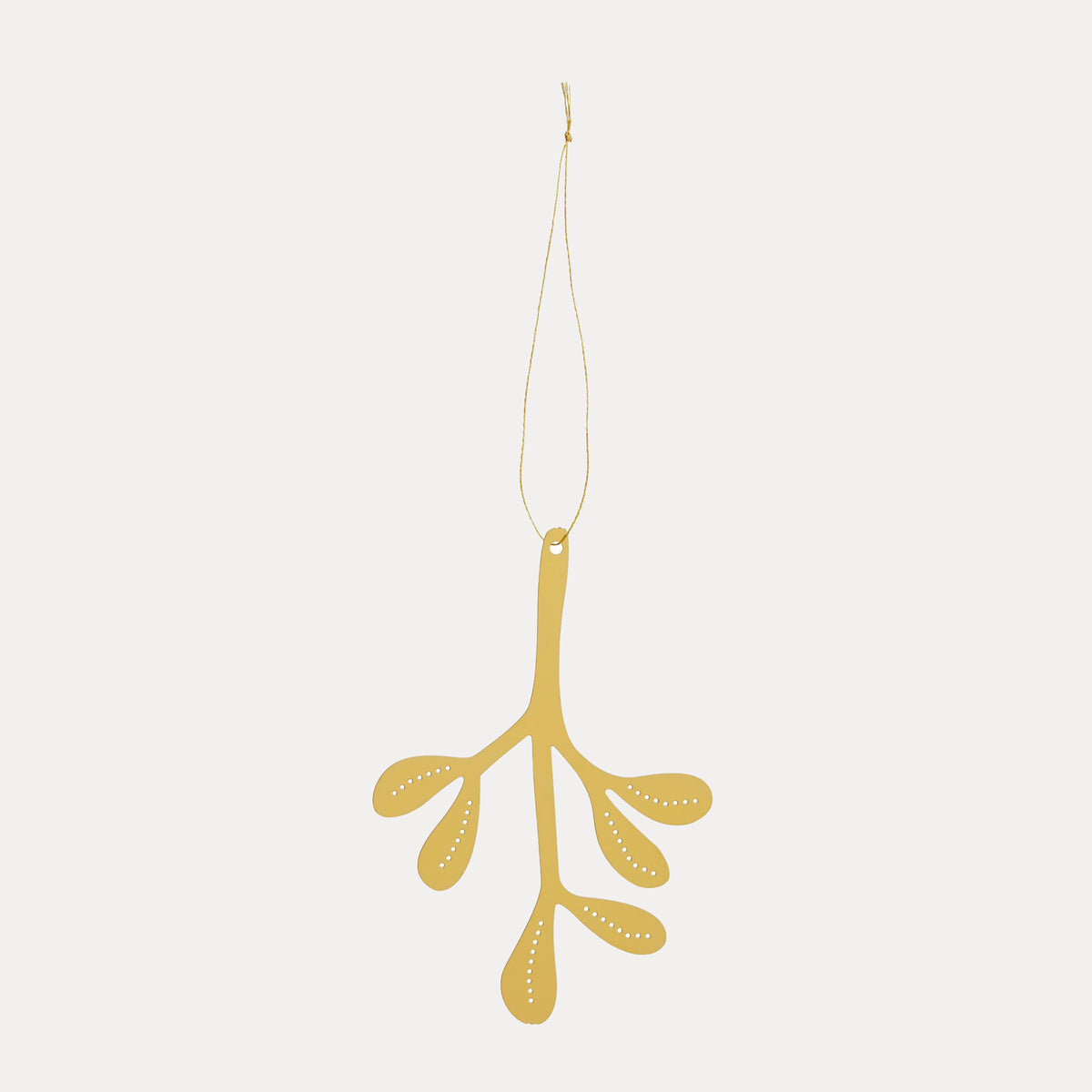 Dekoanhänger Mistletoe Set - gold