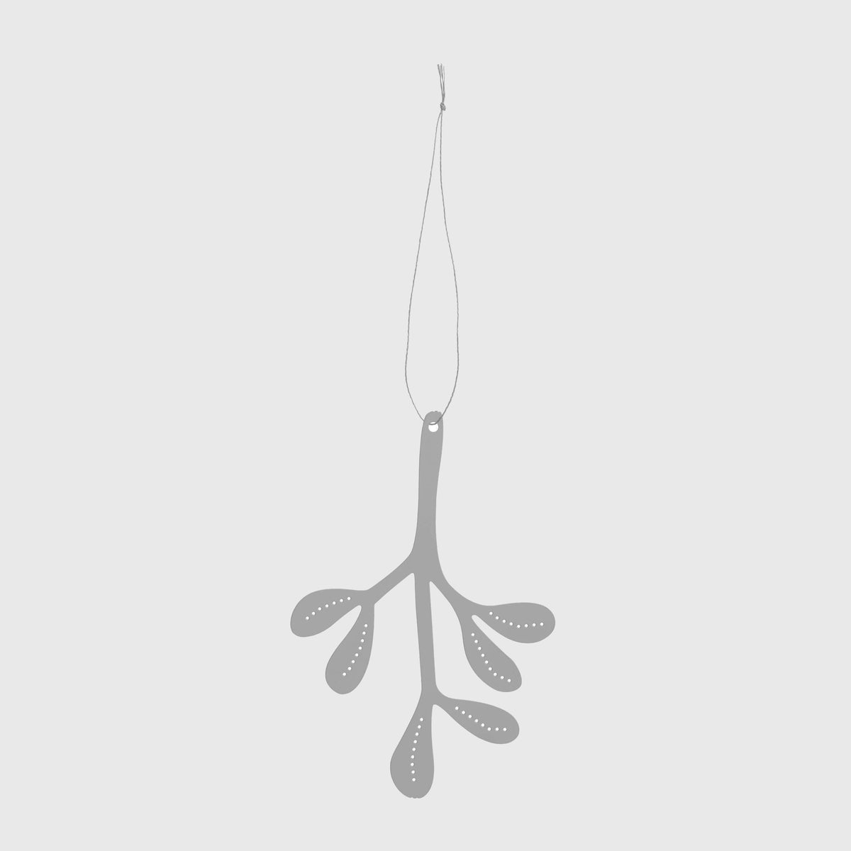 Dekoanhänger Mistletoe Set - silber