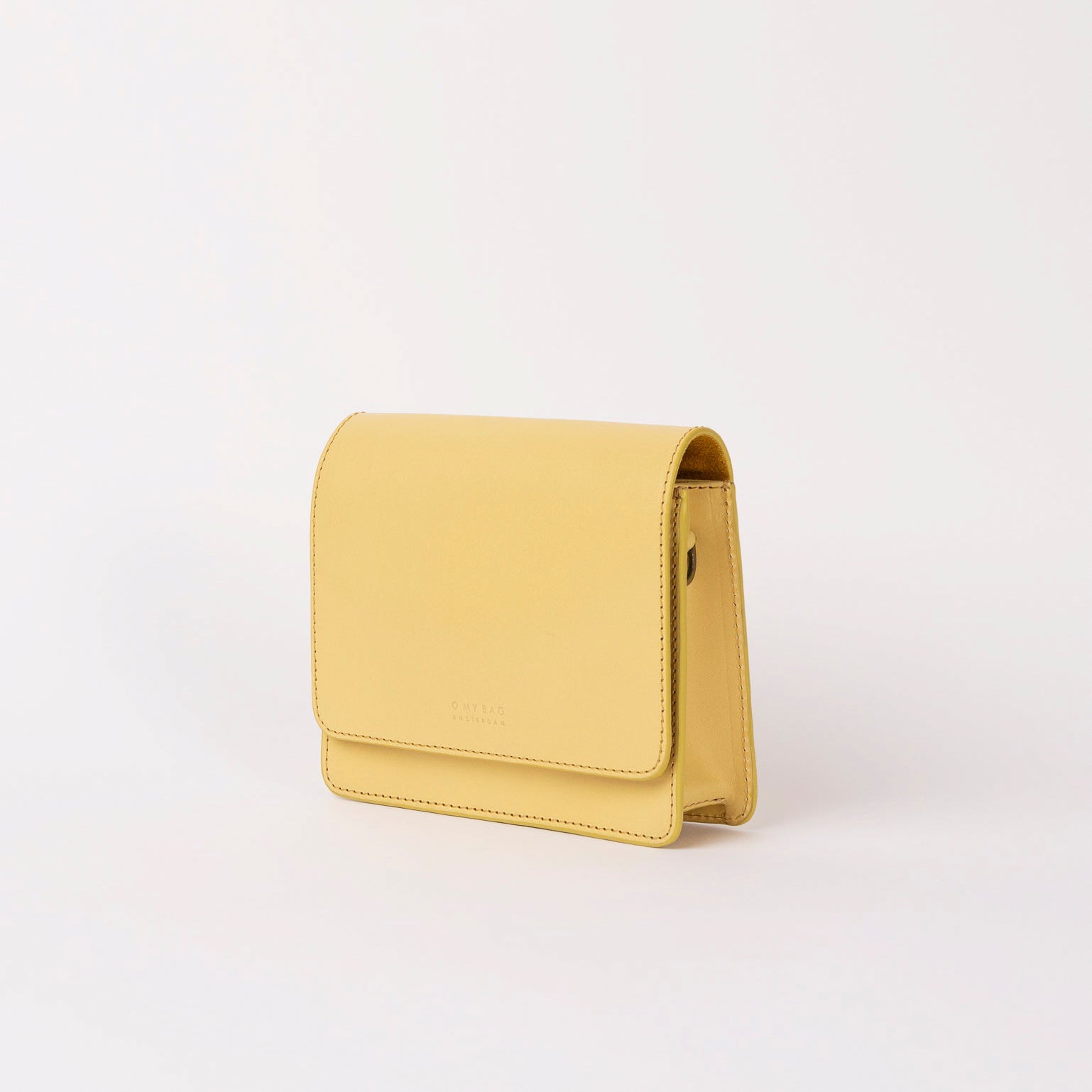 Audrey Mini Tasche - Leder Butter Yellow mit 2 Straps