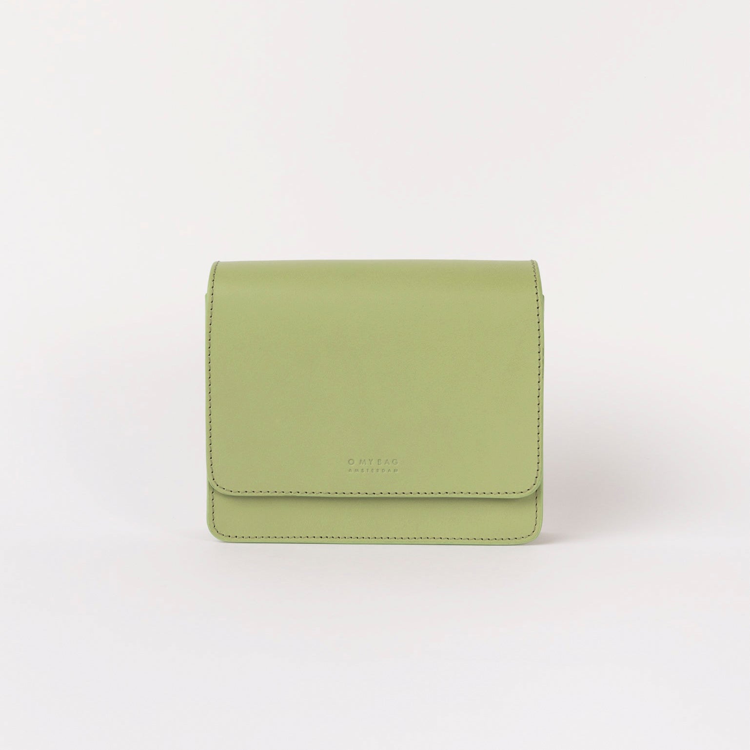 Audrey Mini Tasche - Leder Tea Green mit 2 Straps