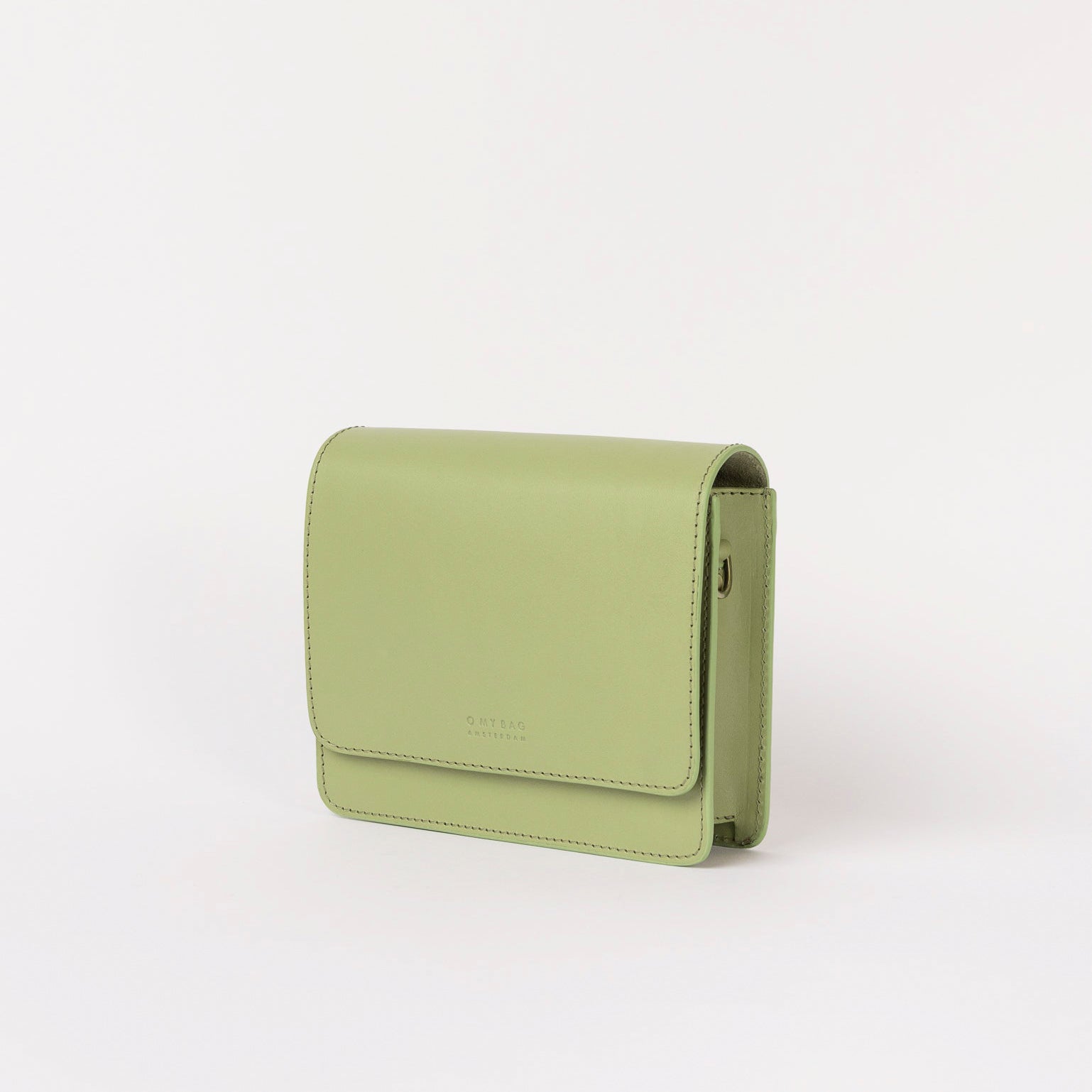 Audrey Mini Tasche - Leder Tea Green mit 2 Straps