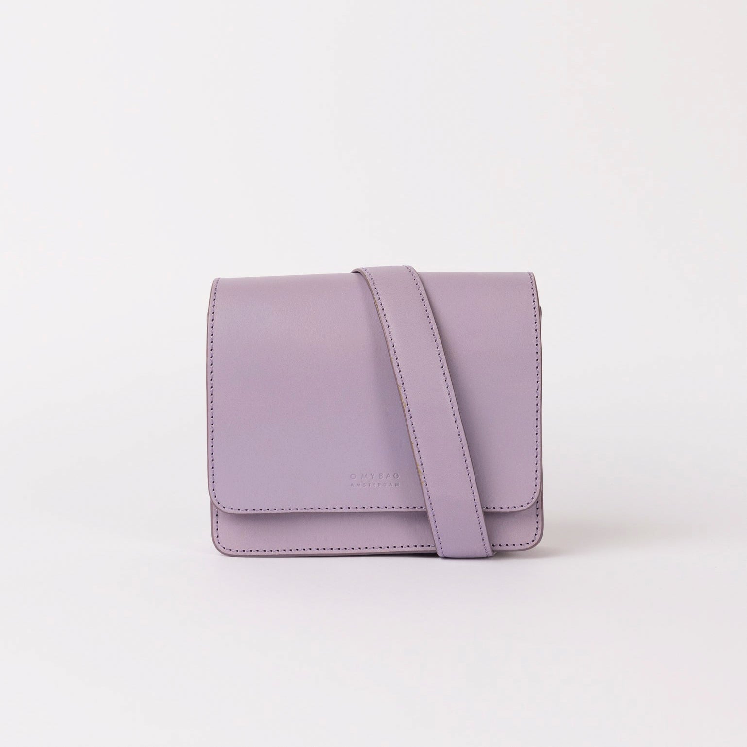 Audrey Mini Tasche - Leder Lavendel mit 2 Straps