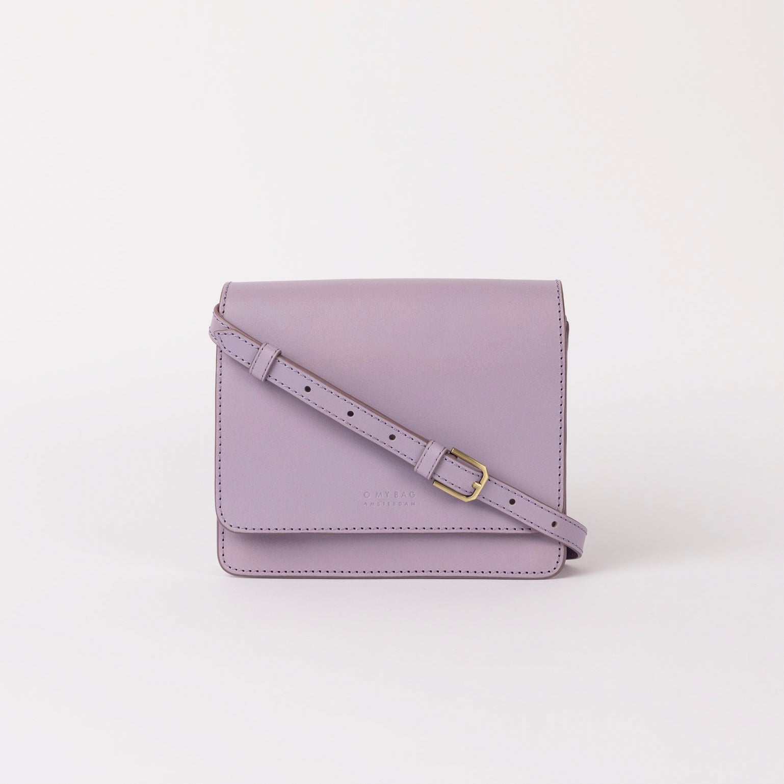 Audrey Mini Tasche - Leder Lavendel mit 2 Straps