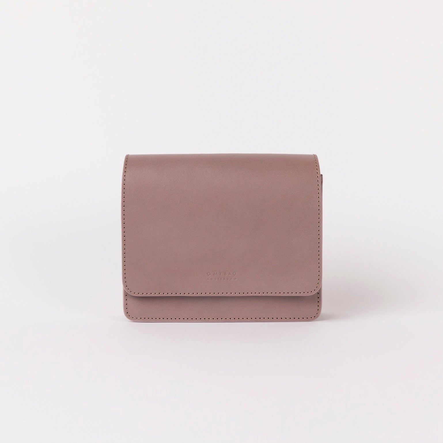 Audrey Mini Tasche - Leder Pale Mauve mit 2 Straps