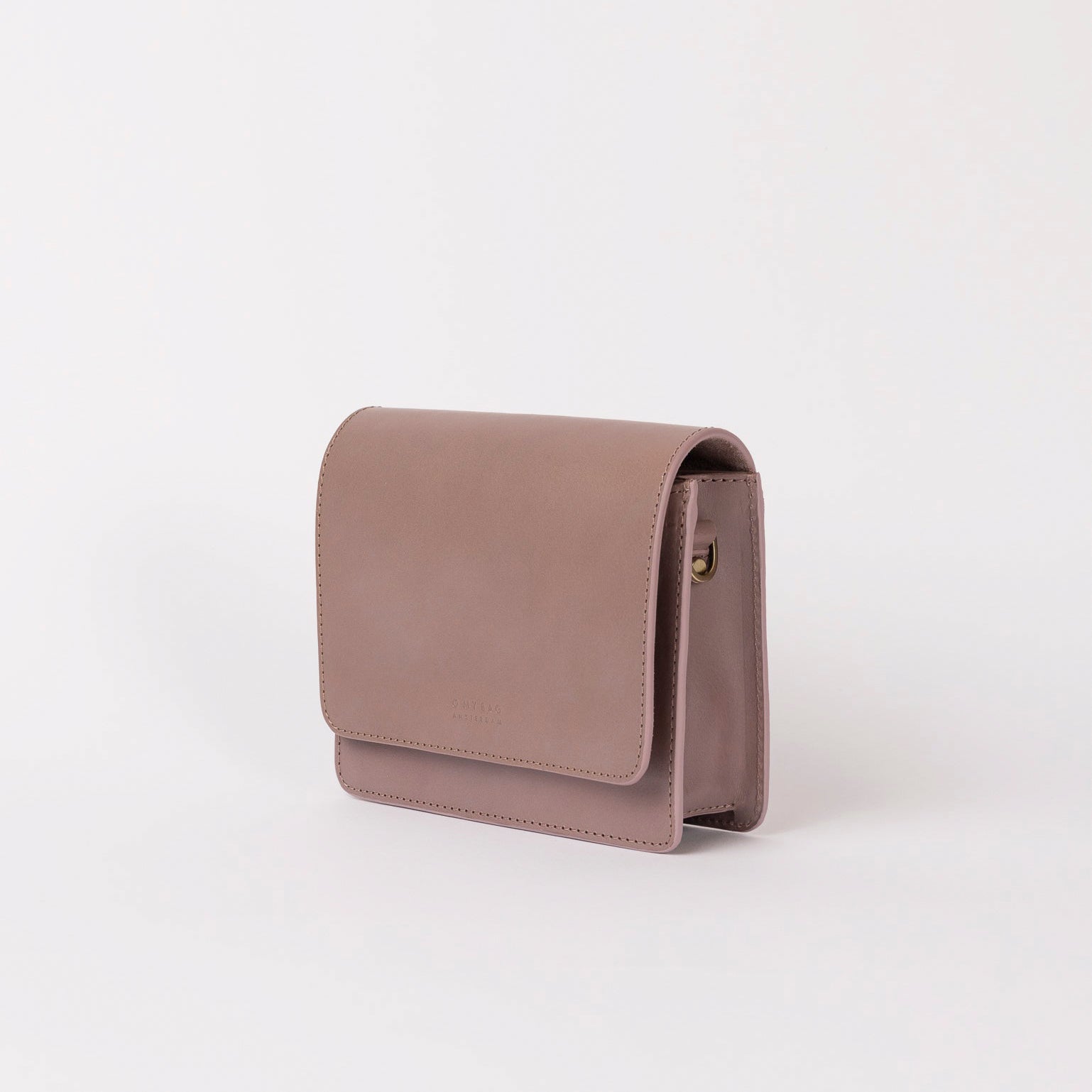Audrey Mini Tasche - Leder Pale Mauve mit 2 Straps