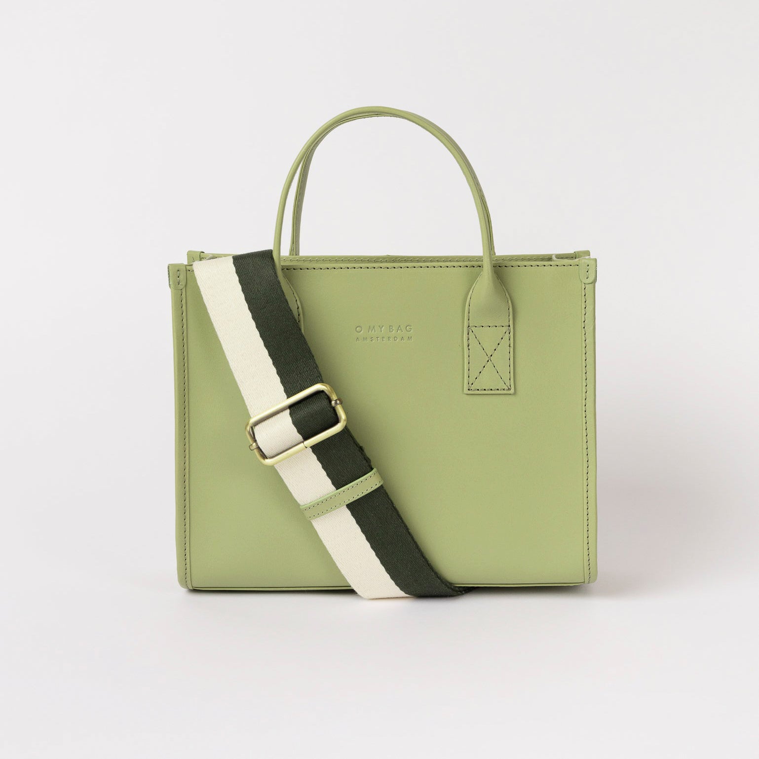 Jackie Midi Tasche - Leder Tea Green