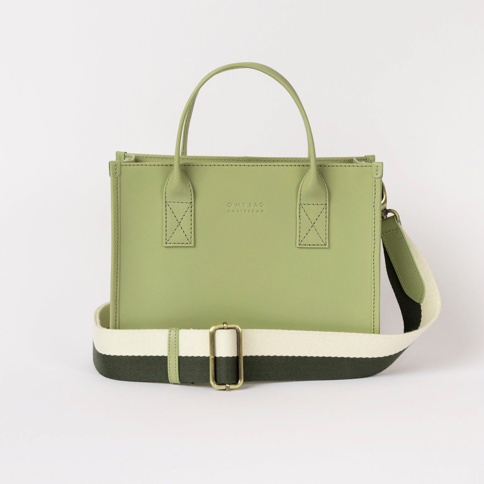Jackie Midi Tasche - Leder Tea Green