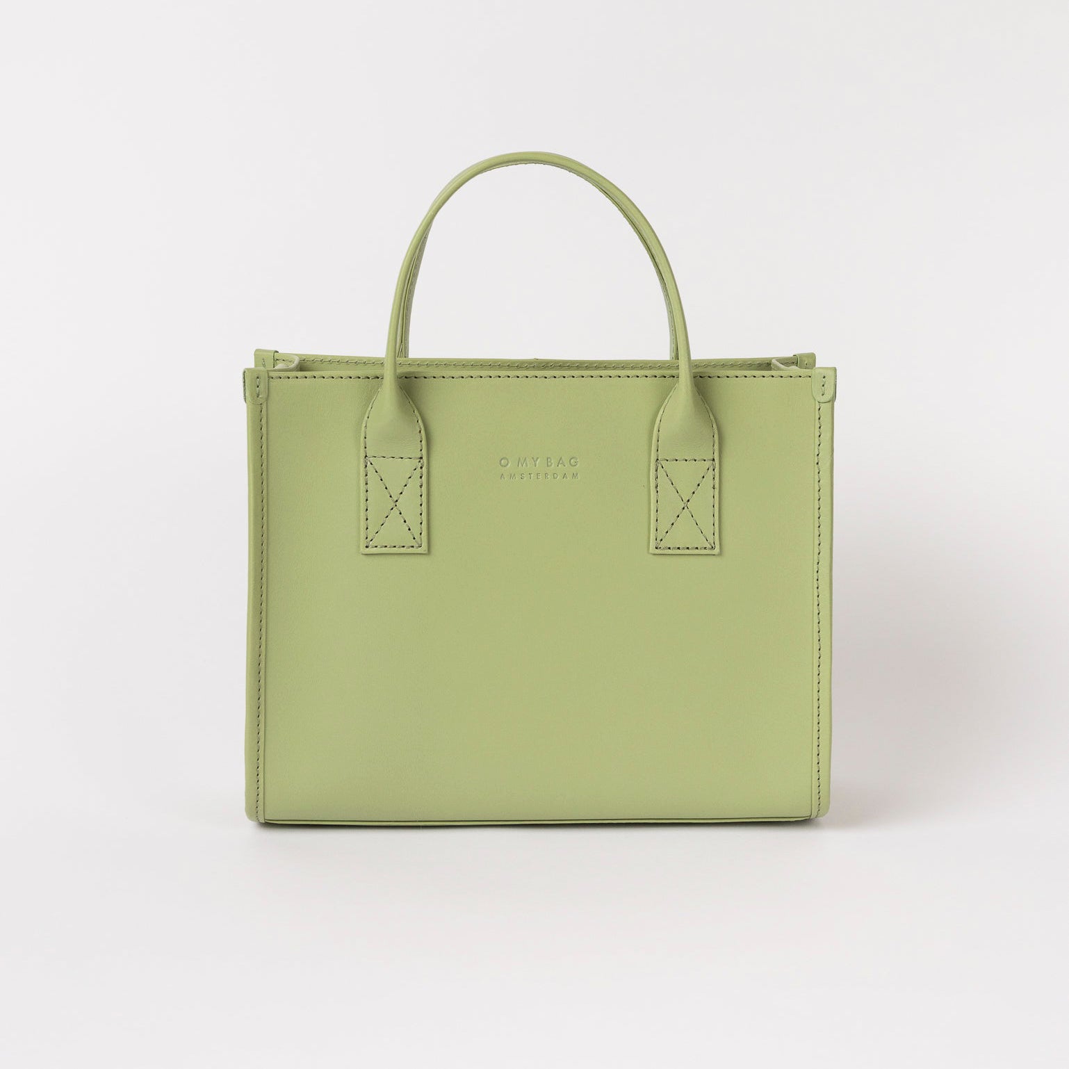 Jackie Midi Tasche - Leder Tea Green